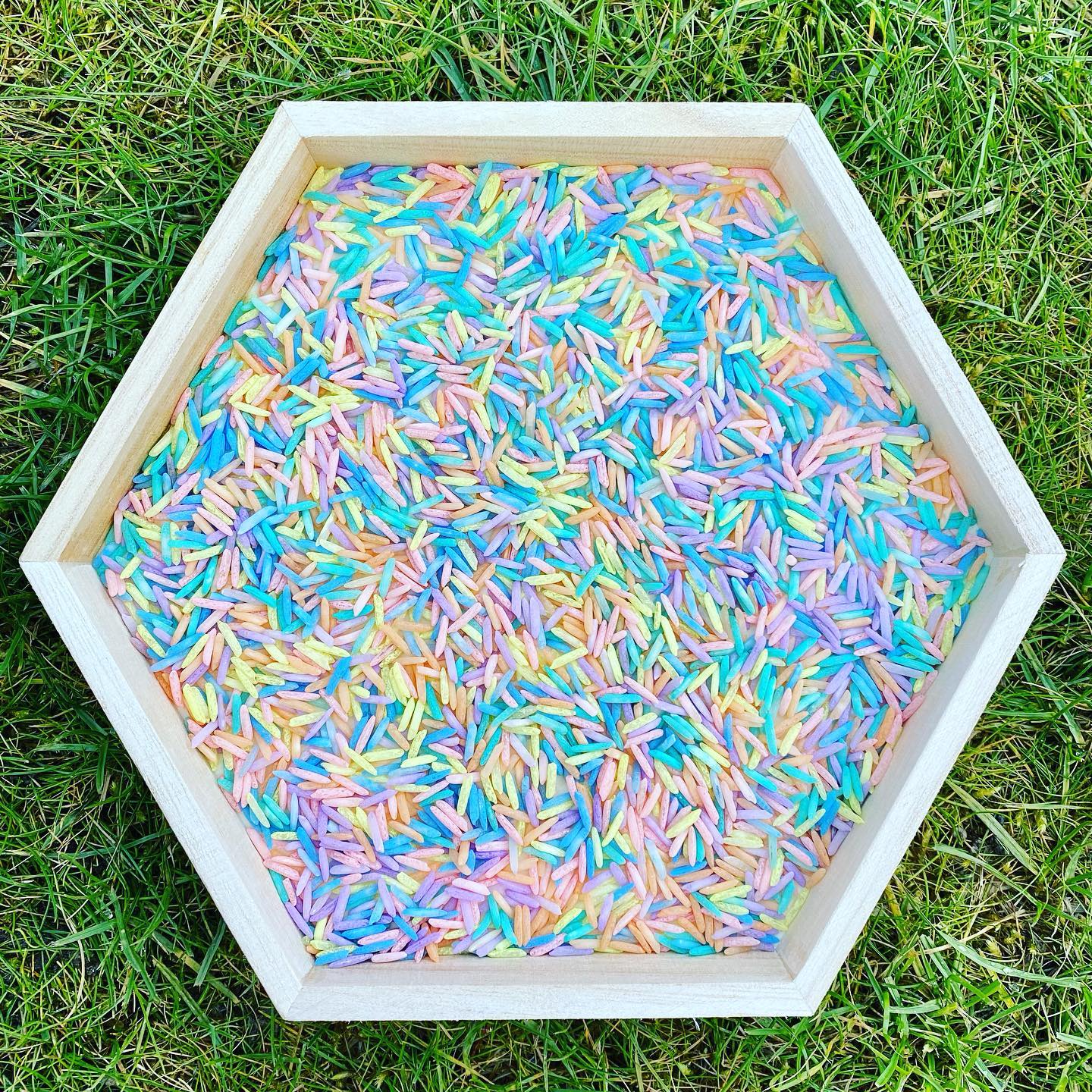 Pastel Rainbow rice now available !🌈... - Free Spirit Play | Facebook