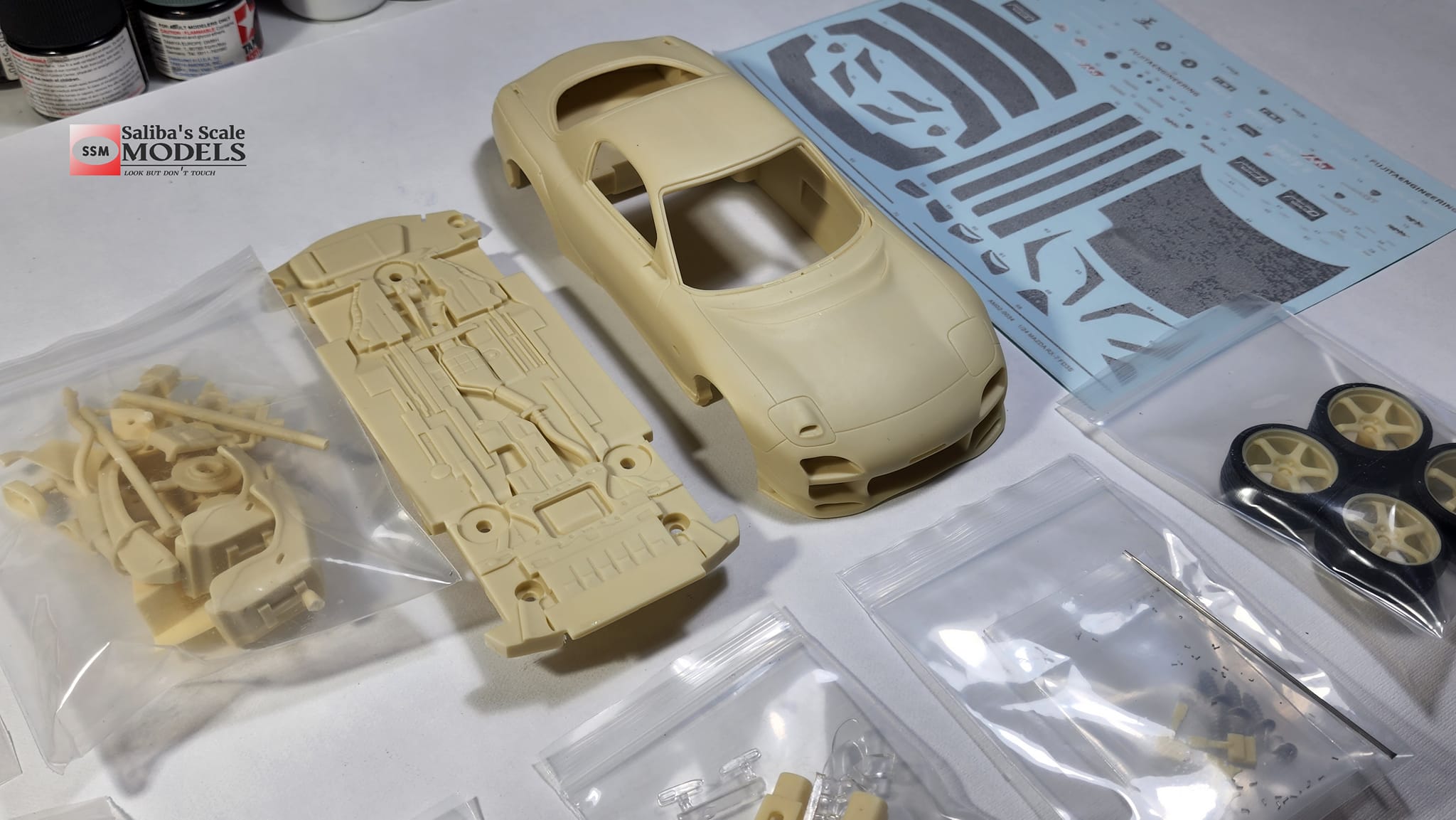 ALPHA Model - 1/24 Mazda RX7 FD3S FEED build by saliba's... | Facebook