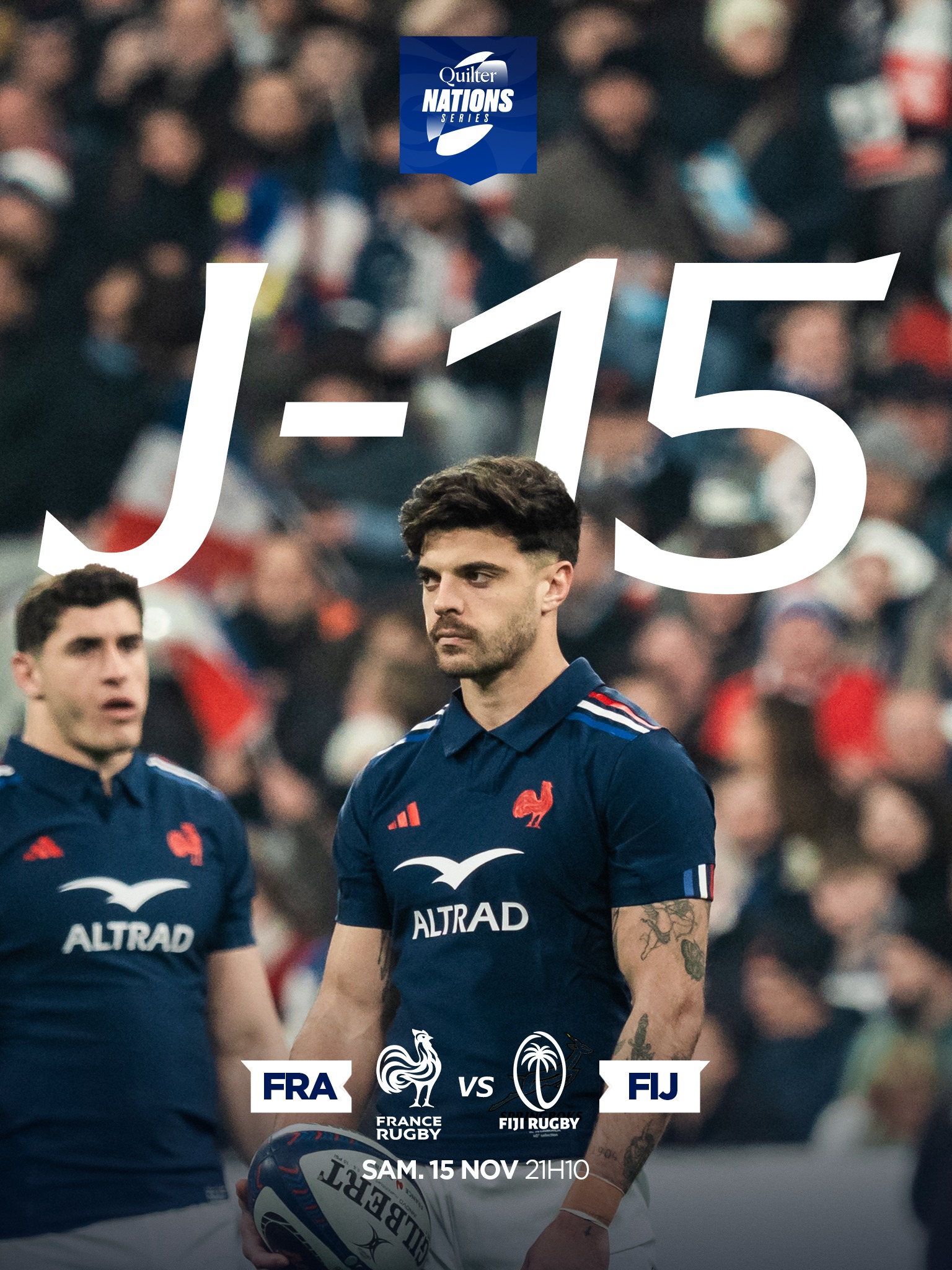 France Rugby - 🇫🇷🇫🇯 Dans 1⃣5⃣ jours, on est de retour au... | Facebook