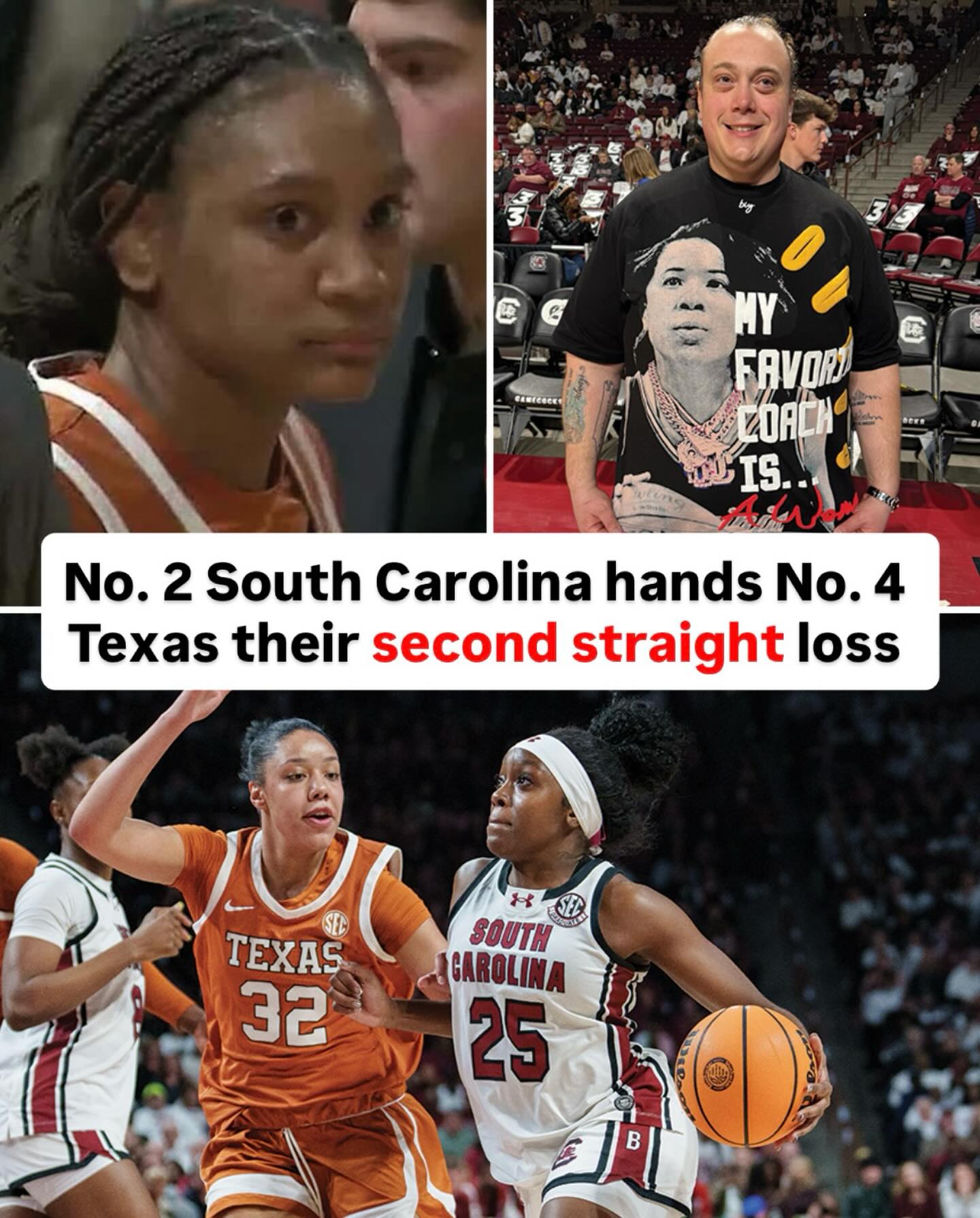 Just - SOUTH CAROLINA OUTLASTS TEXAS 68-65 | Facebook