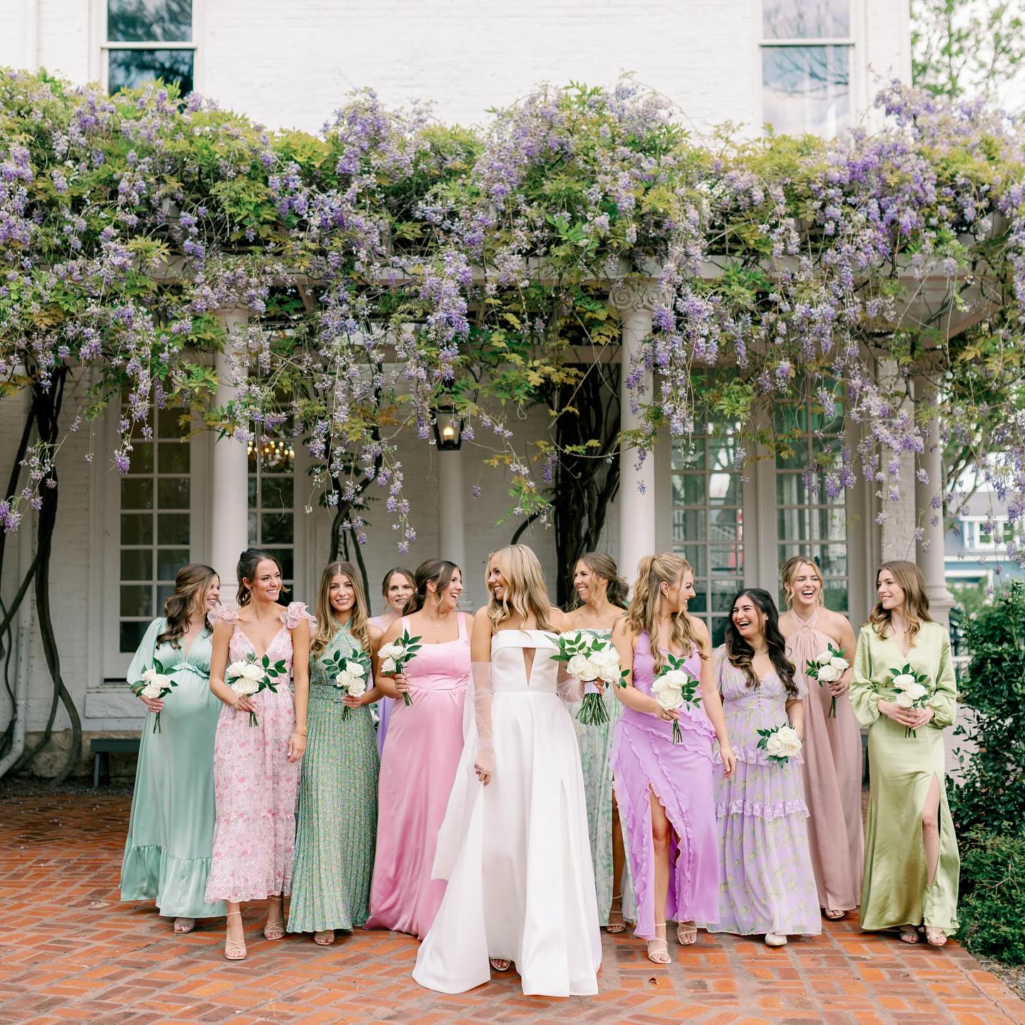 blue dress for baby girl Mix Designs Pink Bridesmaid Dresses, Fashion Mismatched Bridesmaid Dre   ClaireBridal