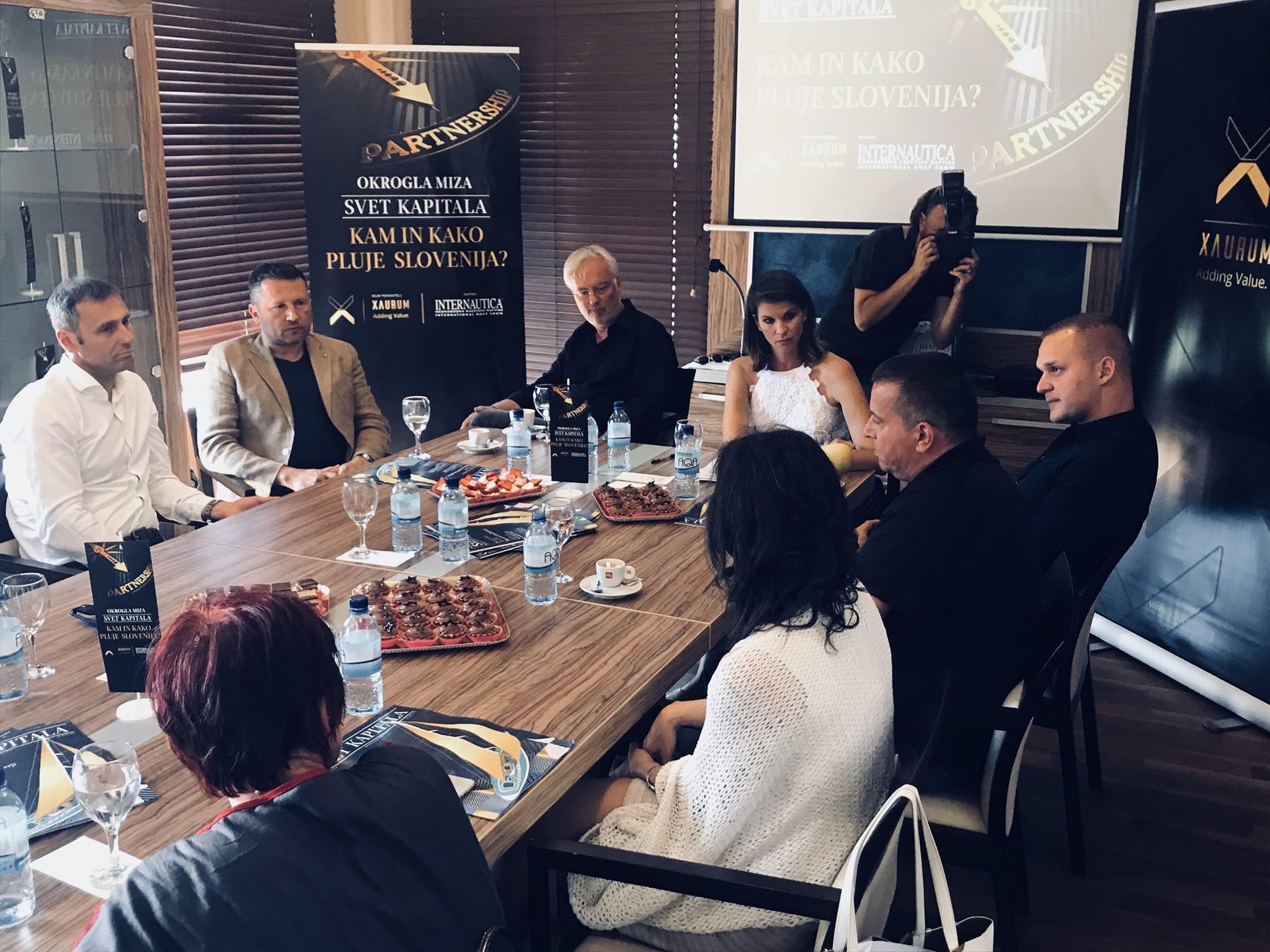 Xaurum - CEO Zdravko Poljasevic and Masternode Jure Ristic before the ...