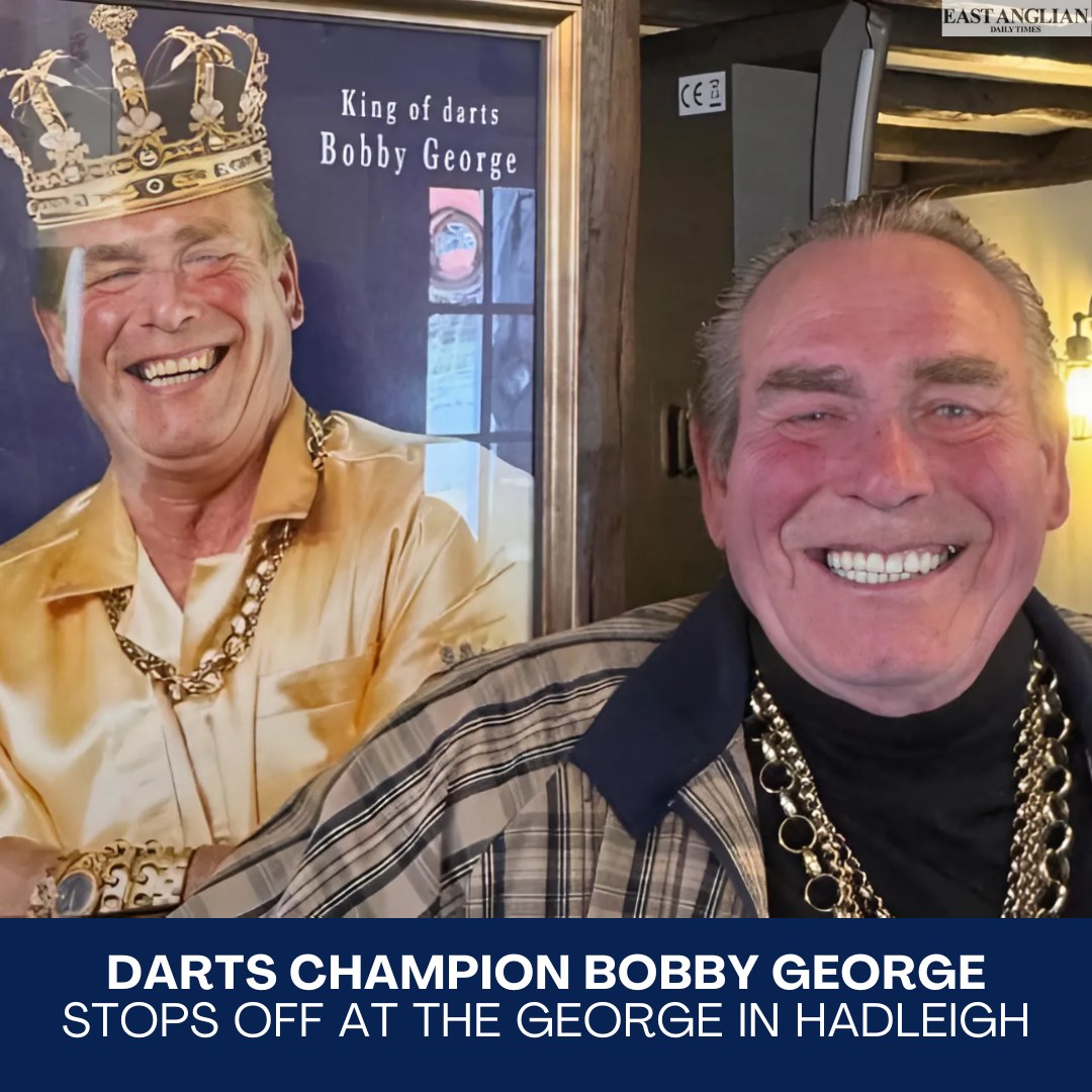 East Anglian Daily Times - A champion at The George! 👑 Bobby George ...