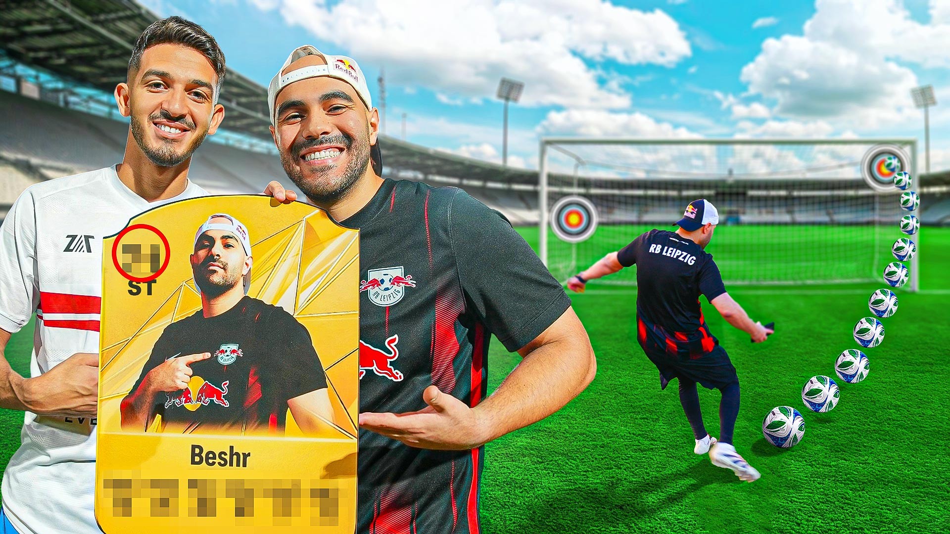 B3shr - تحديات الكورة في الملعب هيا اللي هتحدد طاقاتي في FC25 ⚽️🥅 فيديو ...