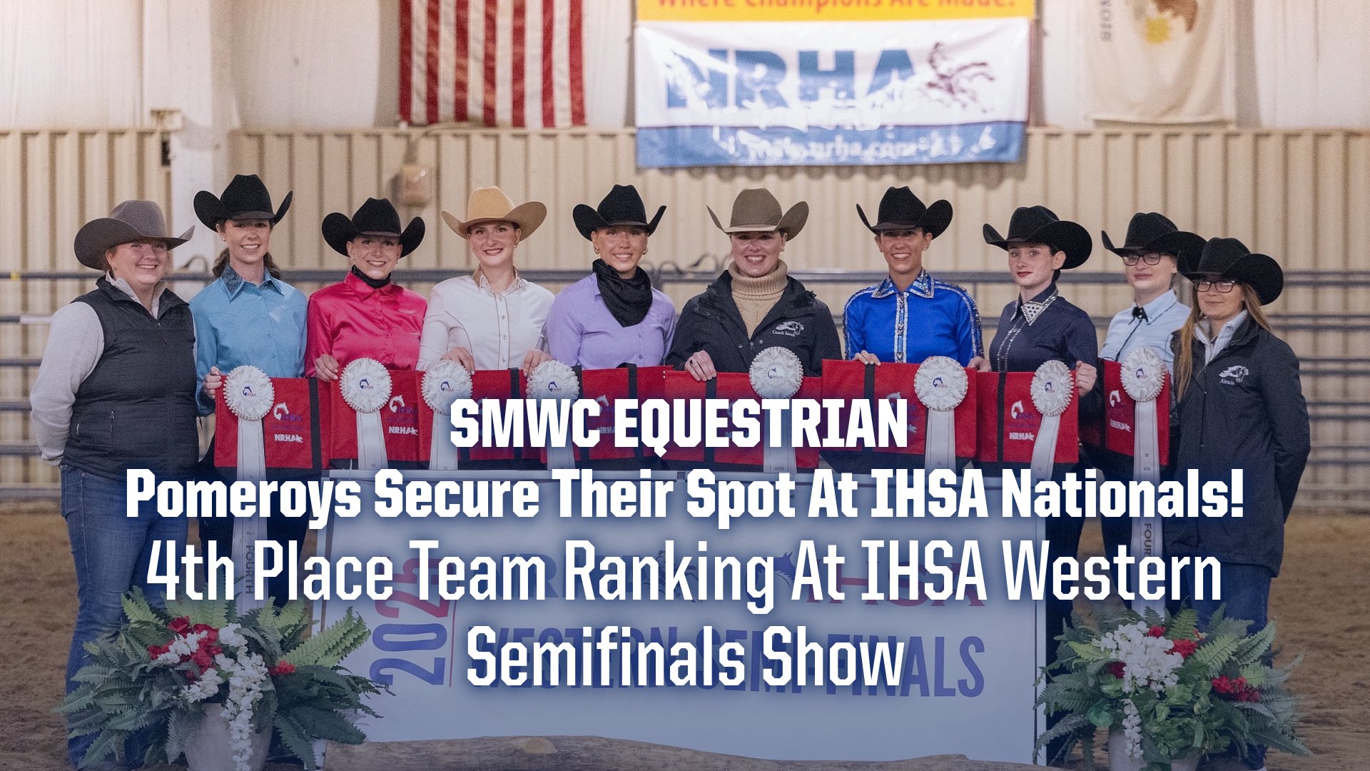 SMWC Athletics - The SMWC Equestrian Western team has secured their ...