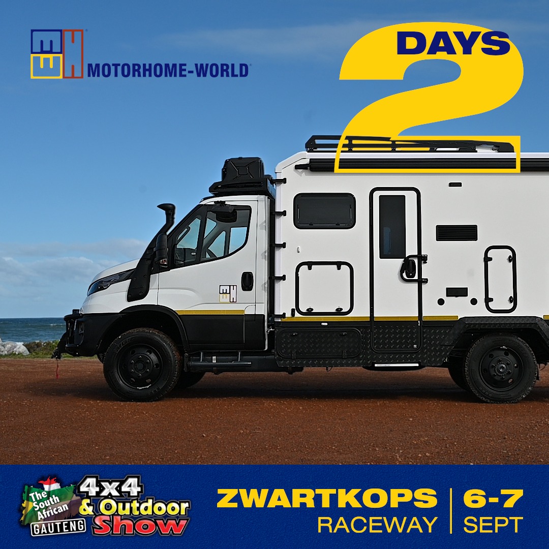 Motorhome-World - The SA 4x4 and Outdoor Show is just 2 sleeps away 2️⃣ ...