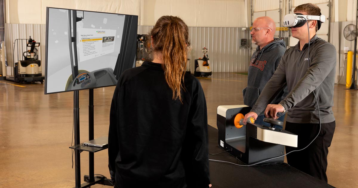 Crown - Promote performance and safety in your warehouse with Crown’s ...