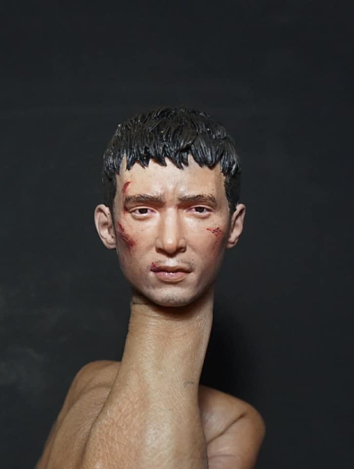 Head sculpt Mr. Abimana as Sancaka... - Kaizen Custom Toys
