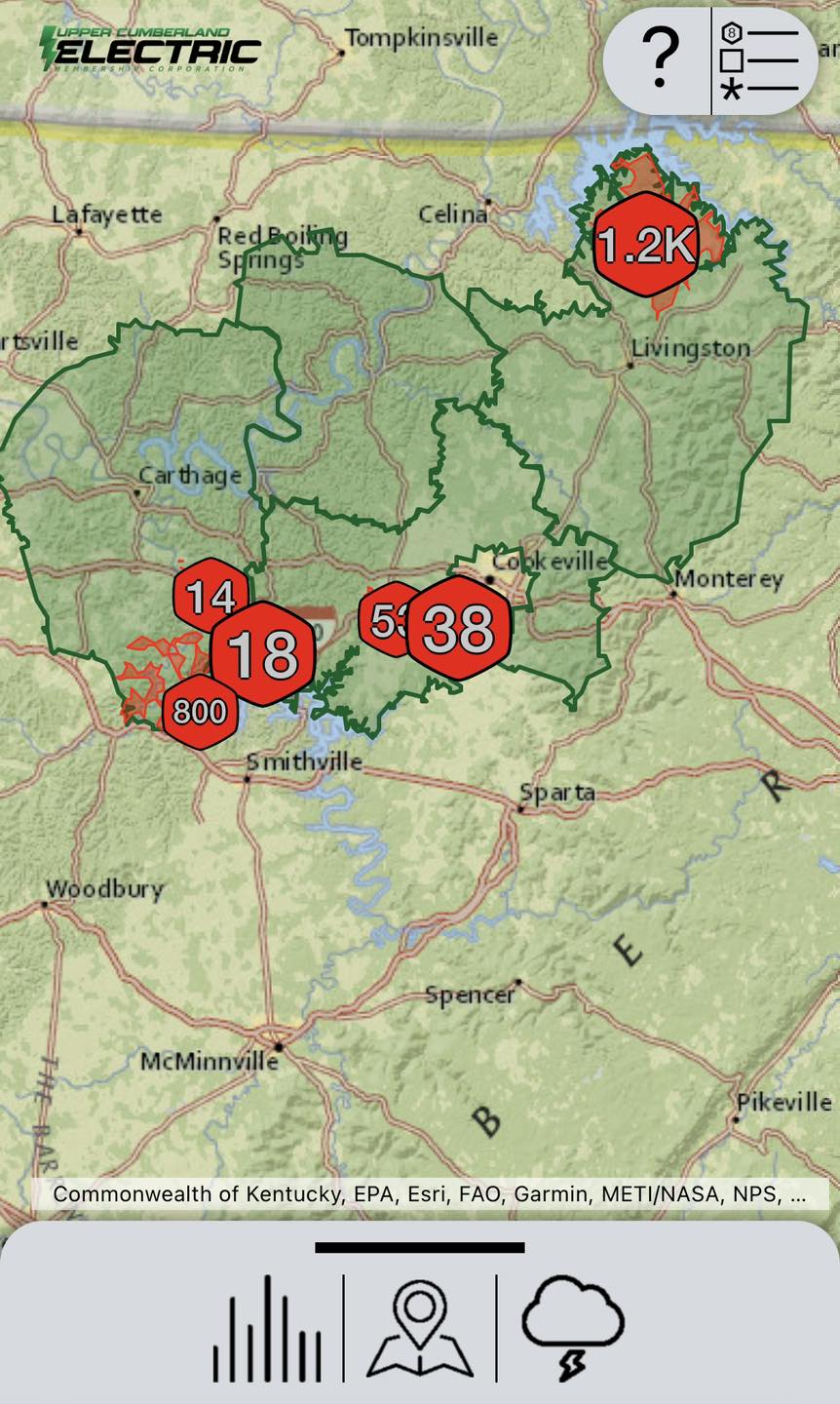 Upper - 💡UPDATE:💡 As of 5:30p all outages have been restored. Gusty ...