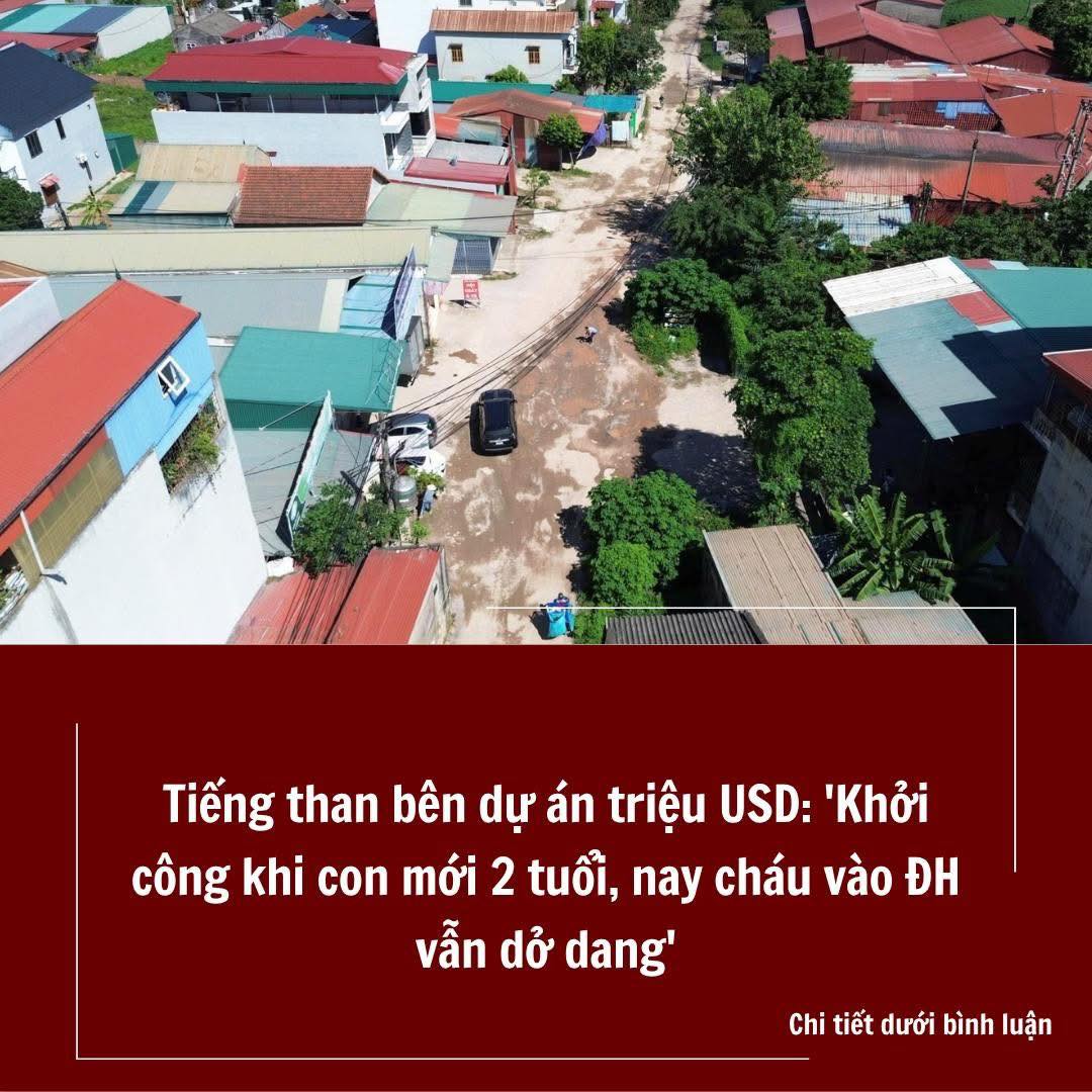 Khu - Khởi công gần 16 năm, tuyến đường kết nối QL2 đi phường Phúc Yên ...