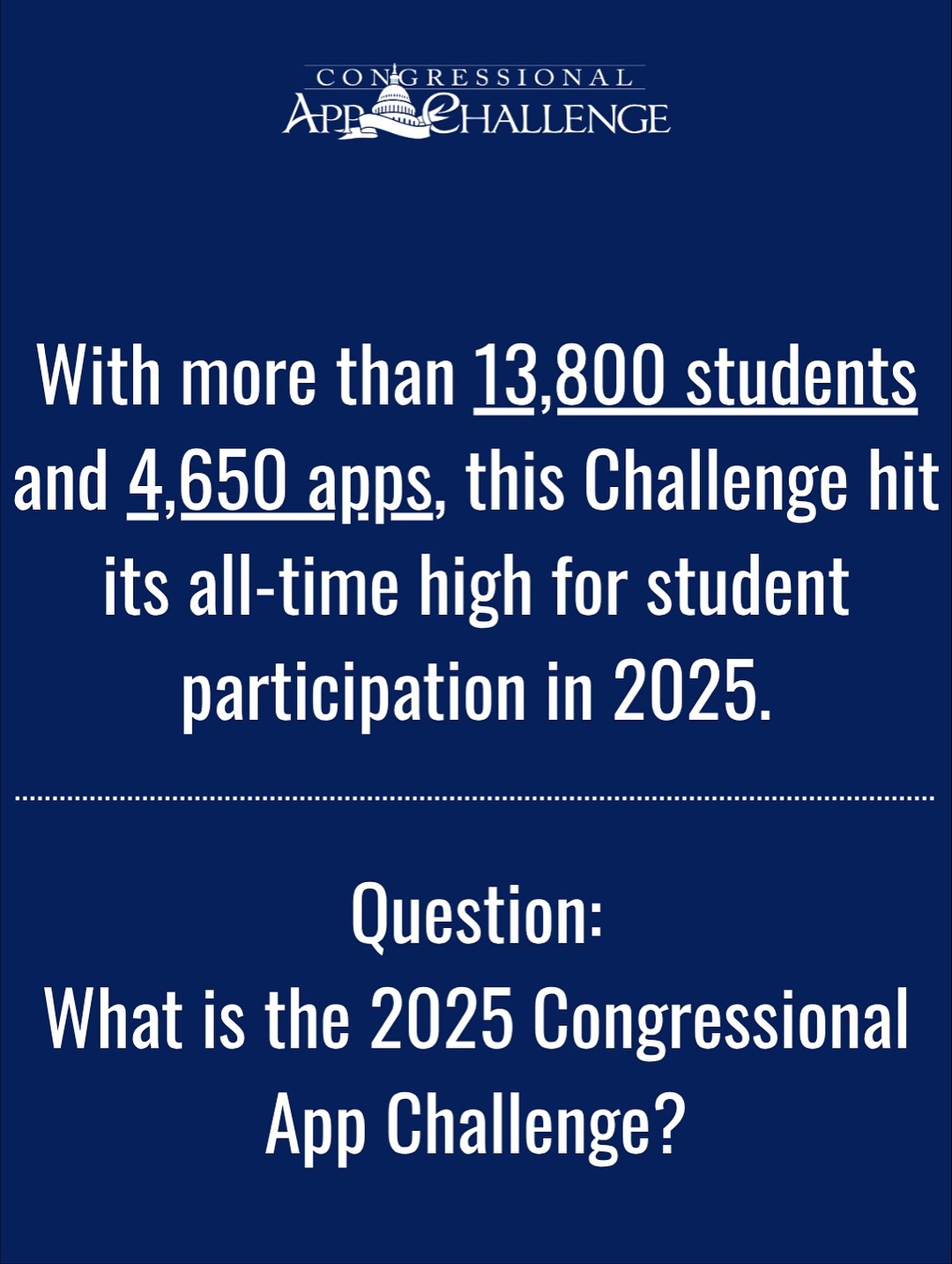 The Congressional App Challenge | Washington D.C. DC