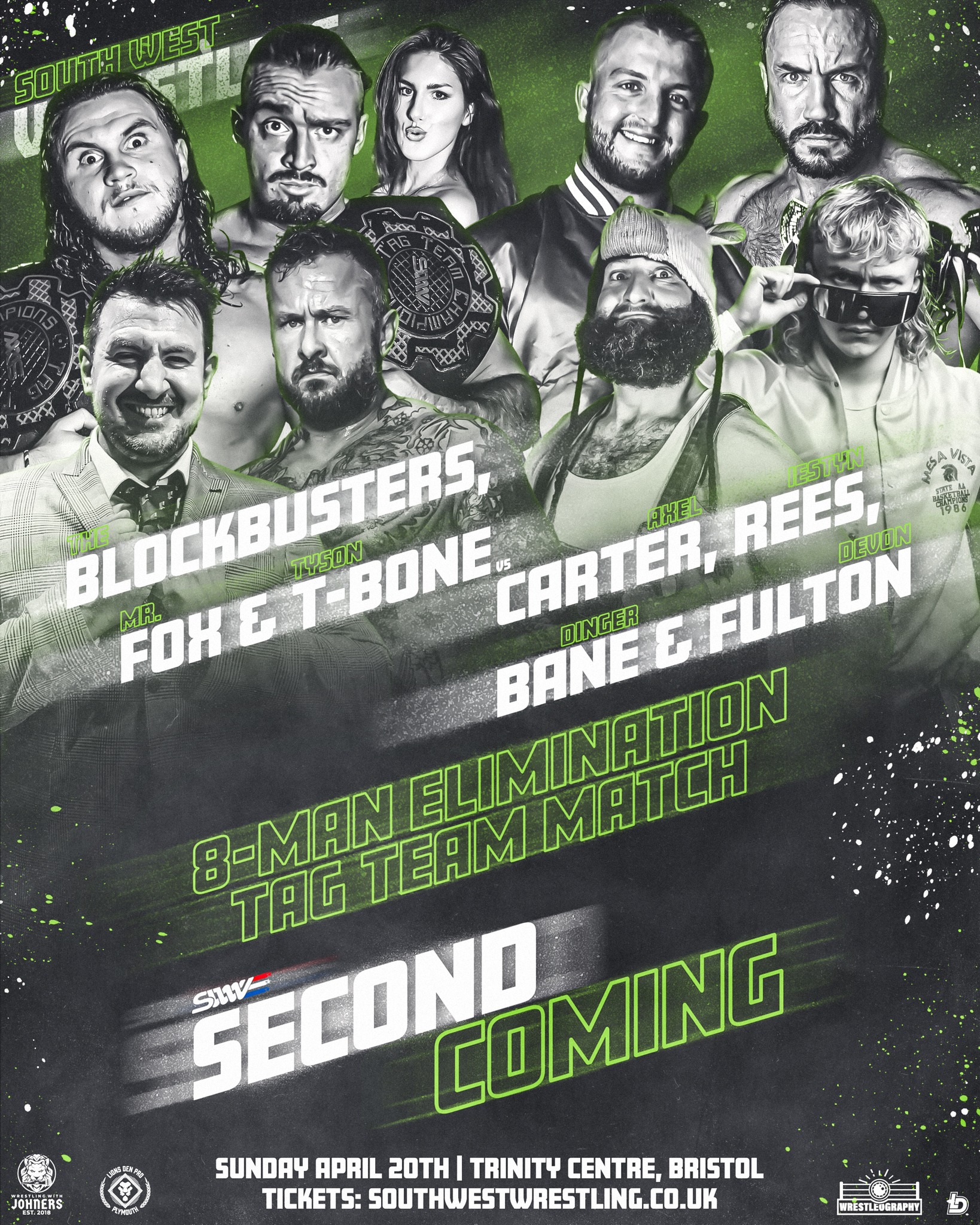 SWW - 🚨 8-Man Elimination Tag Mayhem! 🚨 At SWW: Second Coming, it’s all ...