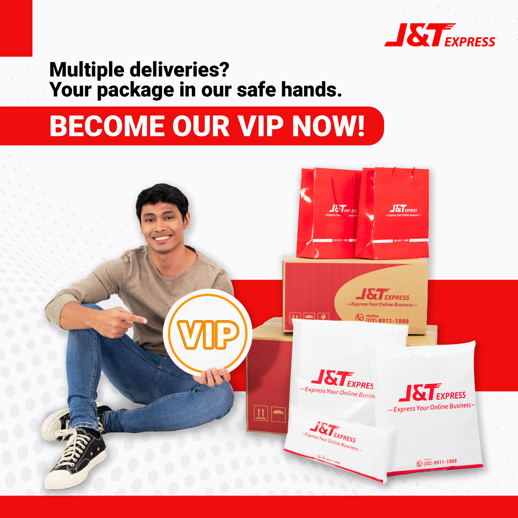 Multiple deliveries? You don't... - J&T Express Philippines | Facebook