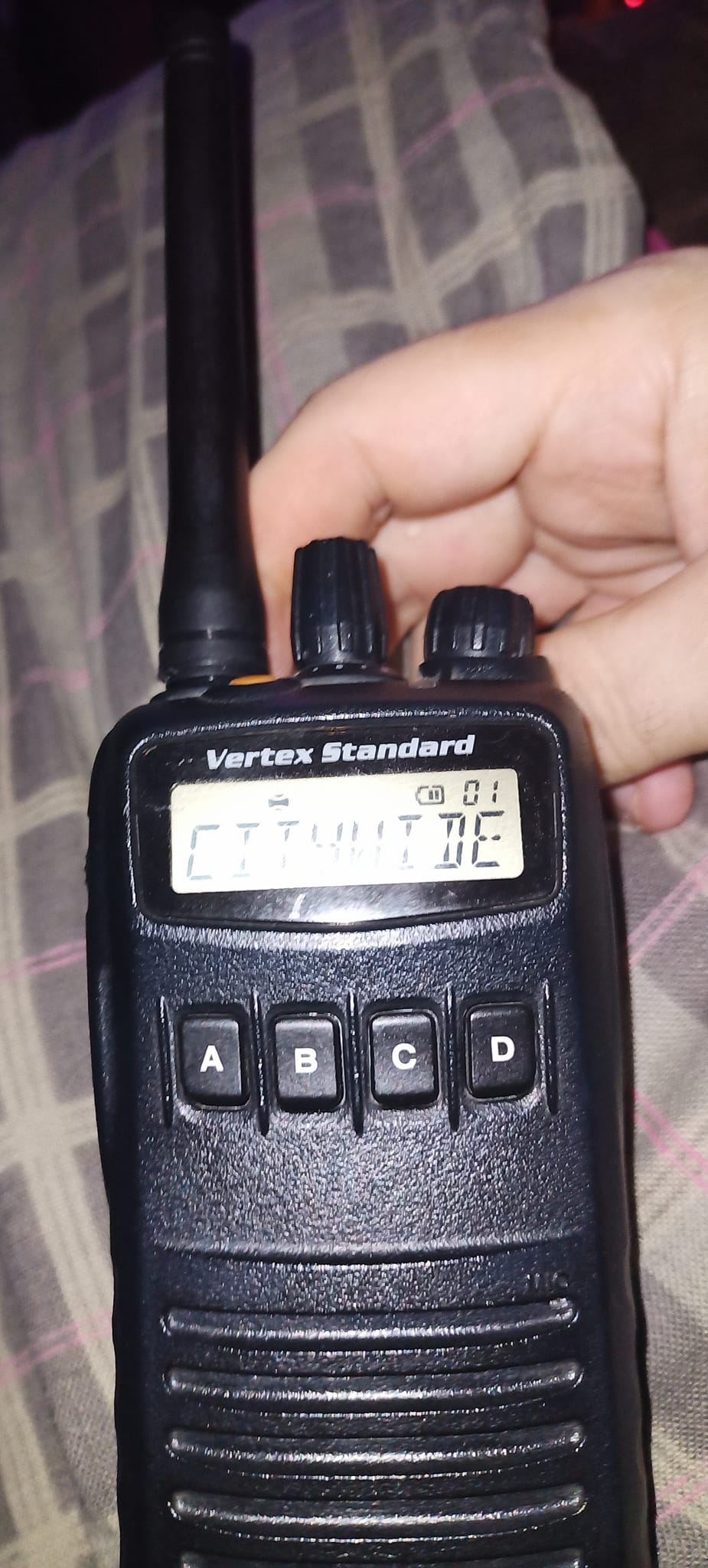 Vertex Standard VX-351 Two-Way Radio – UHF 450-512 MHz, 16-Channel, Analog