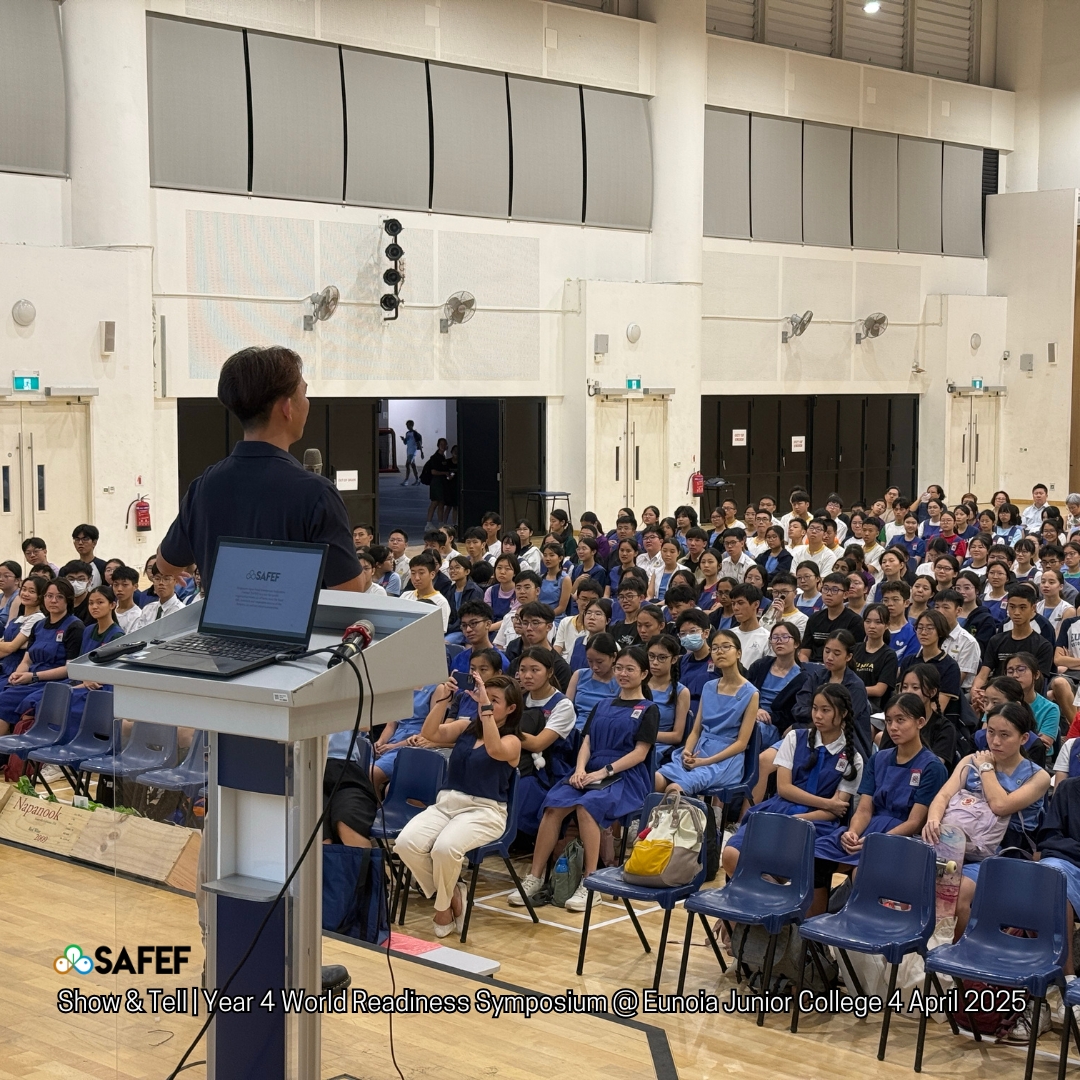 On 4 April 2025, SAFEF was invited by Eunoia JC to have a display of ...