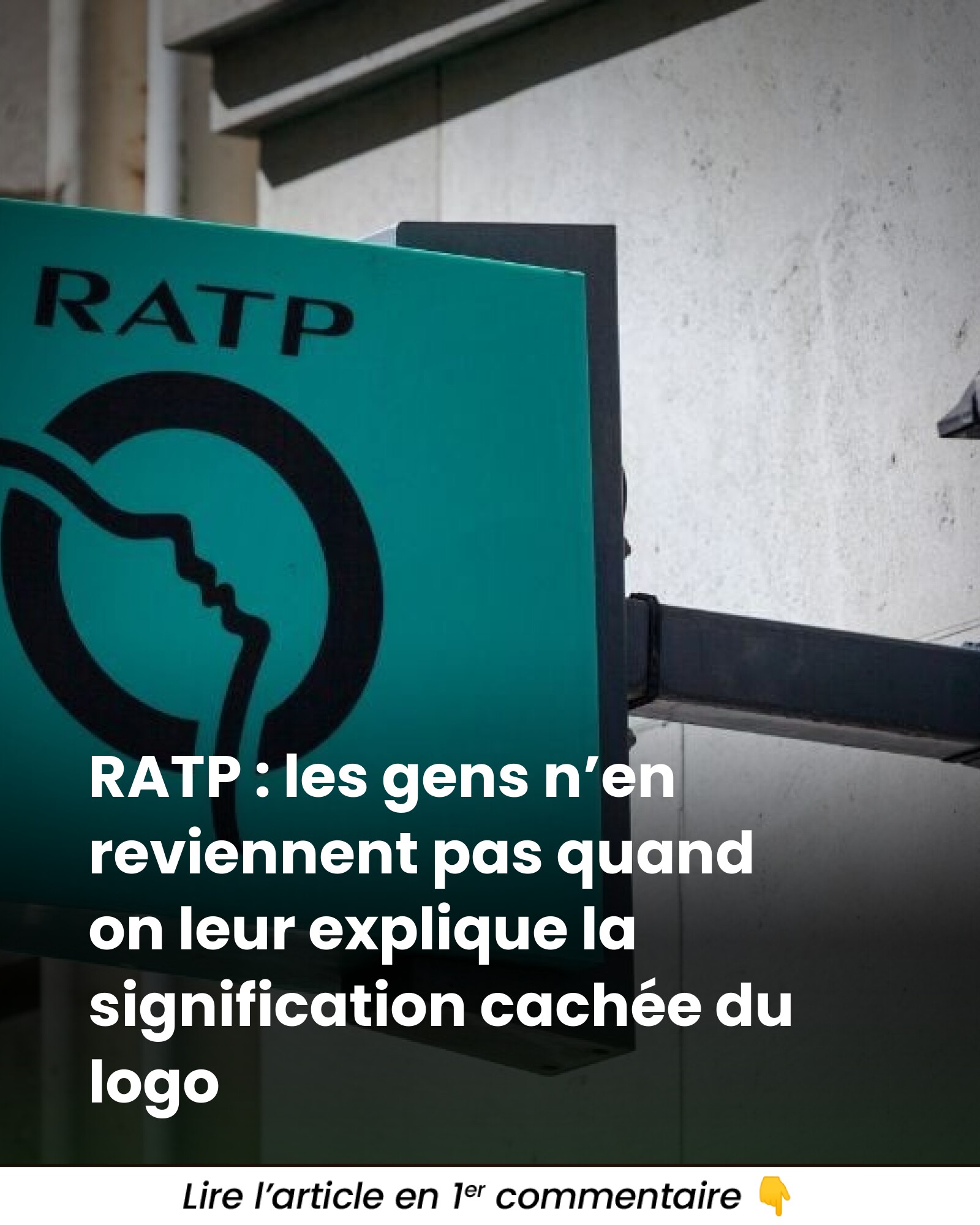 minutebuzz - Le mystère du logo RATP vous surprendra... 🚇 👉 https://l ...