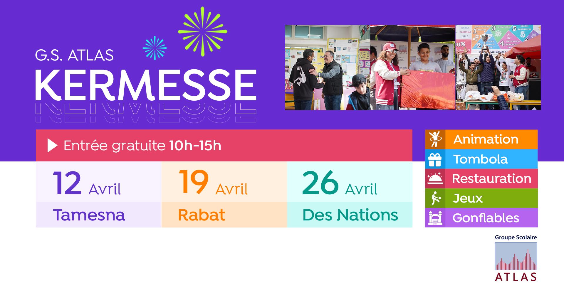 Groupe Scolaire ATLAS - 📣📣 Inscriptions Ouvertes pour la rentrée ...