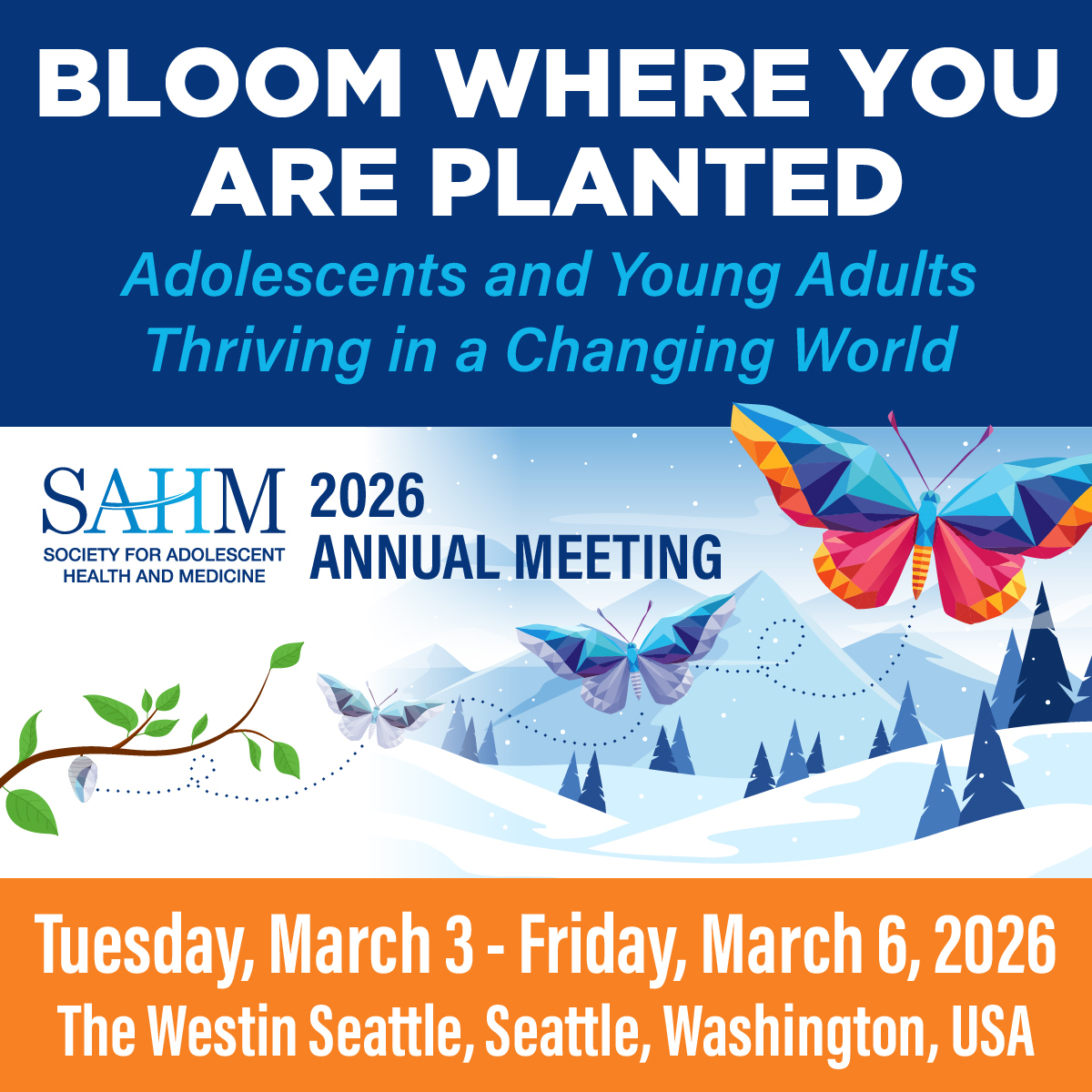 Society - Registration is now open for the SAHM 2026 Annual Meeting ...