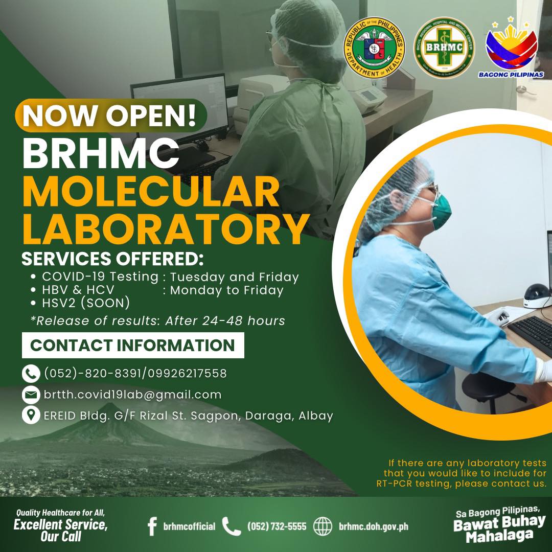 Bicol - We are pleased to announce the opening of our Molecular ...