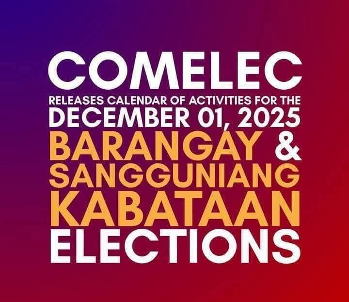Premier - LOOK: BARANGAY ELECTION 2025 COMELEC RELEASE Resolution No ...