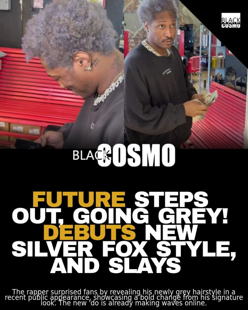 Future Debuts Grey Hair Okay, Future... - Black Cosmopolitan | Facebook