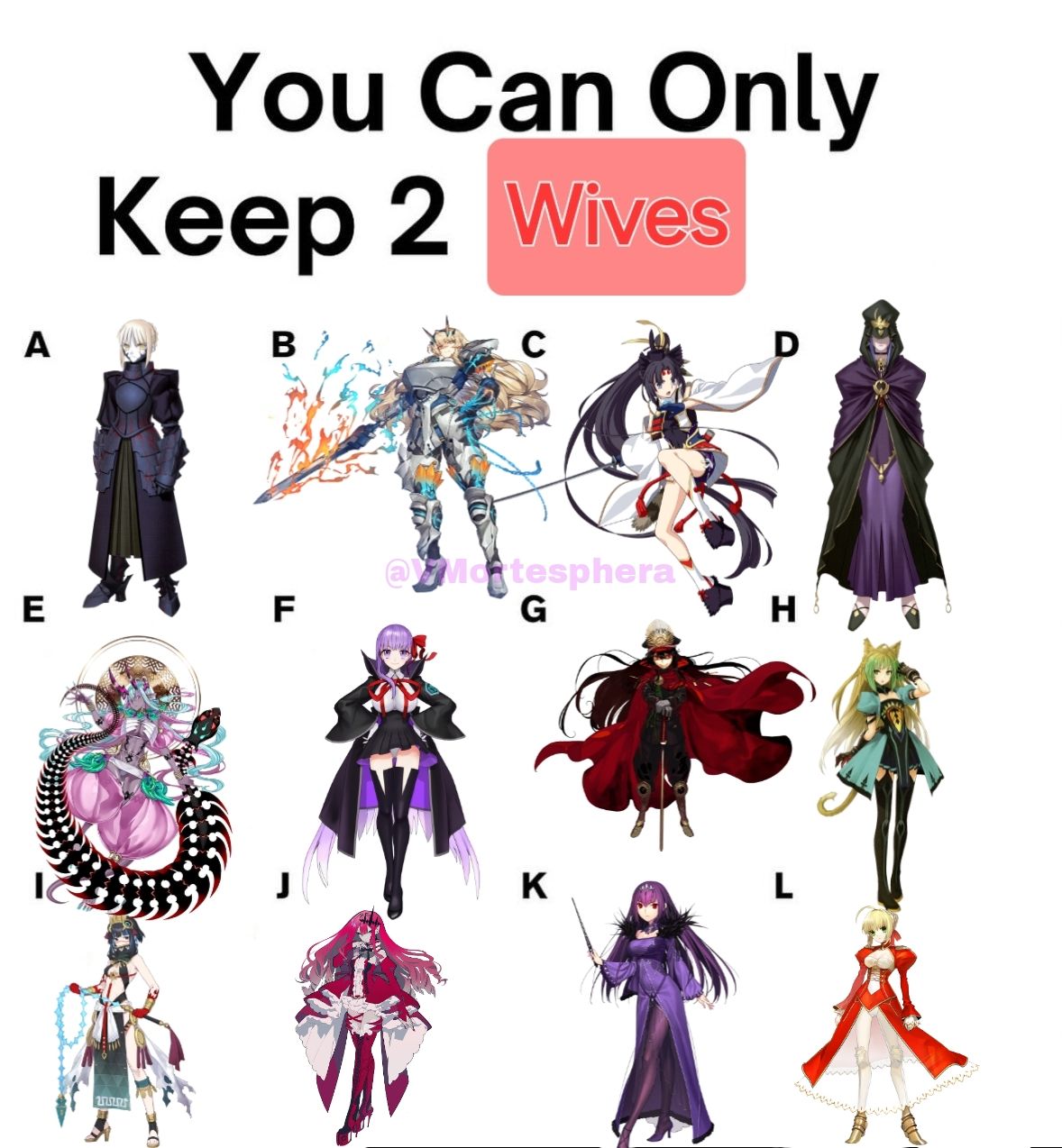Choosing Nobu in Fate/Grand Order
