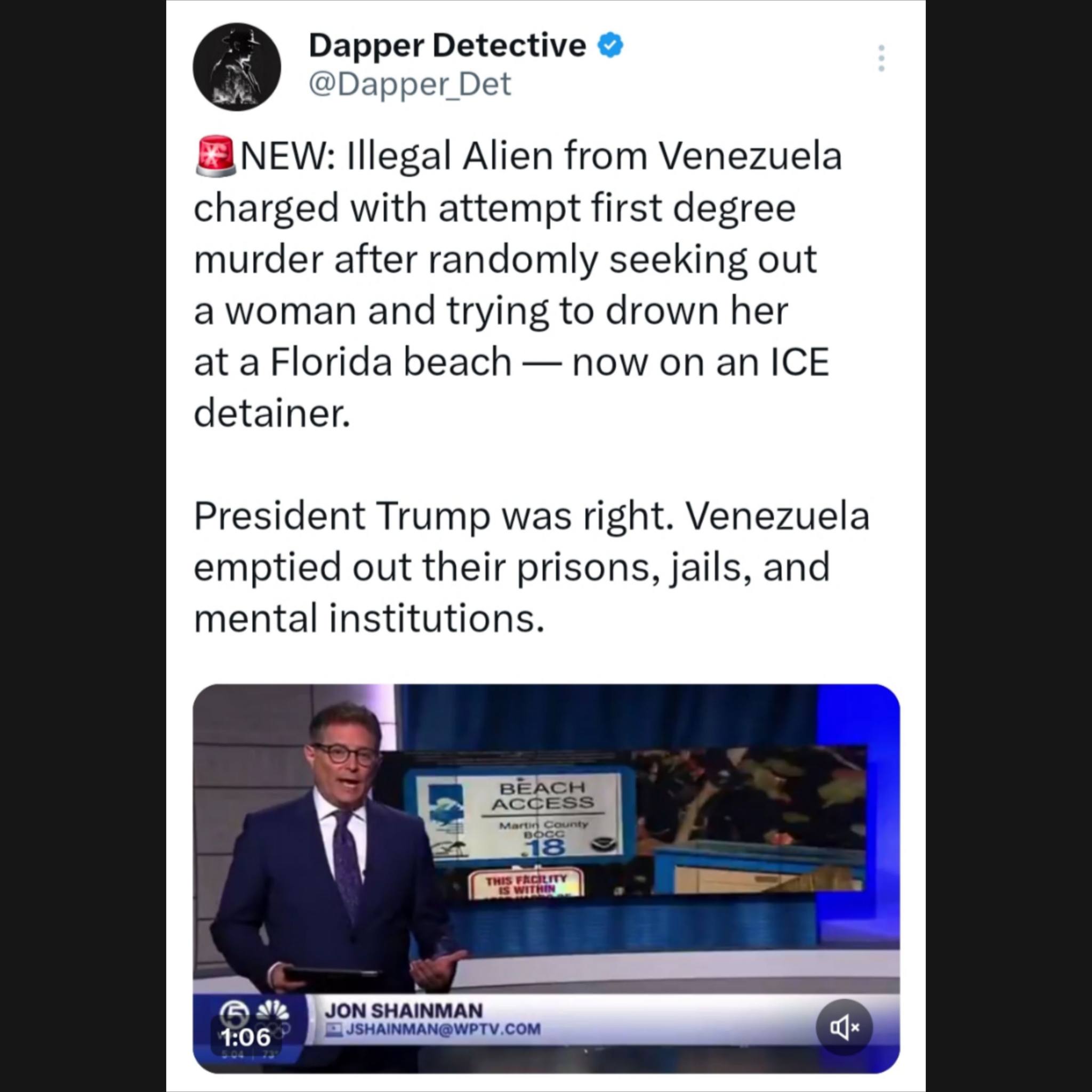 Outspoken - Another Democrat hero arrested. He tried to drown a woman ...