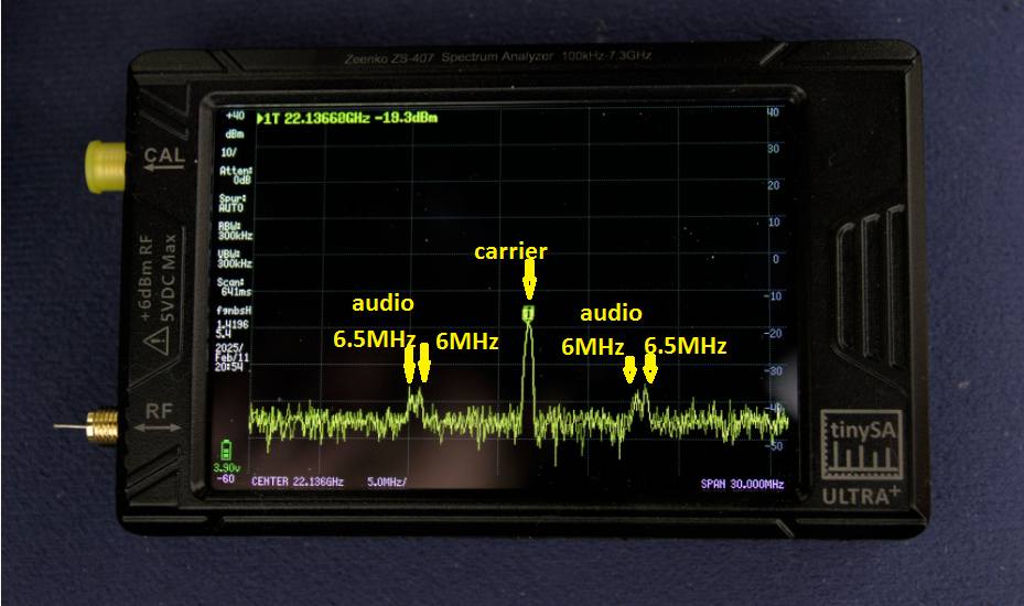 Tinysa Ultra ZS-407 signal source setup issues