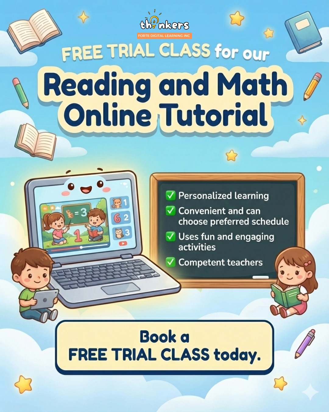 ⏰ Happening TODAY – Free Trial... - Thinkers' Online Tutorial | Facebook
