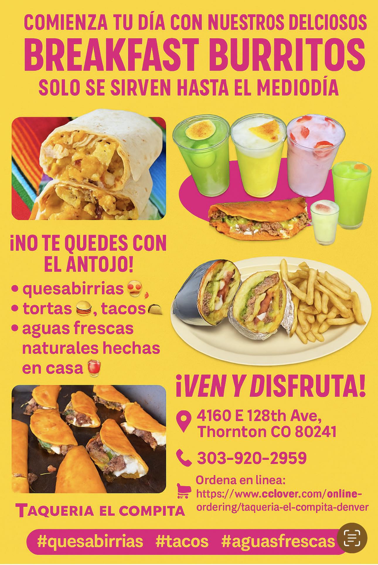 Taqueria “El Compita” Mexican Restaurant | Thornton CO