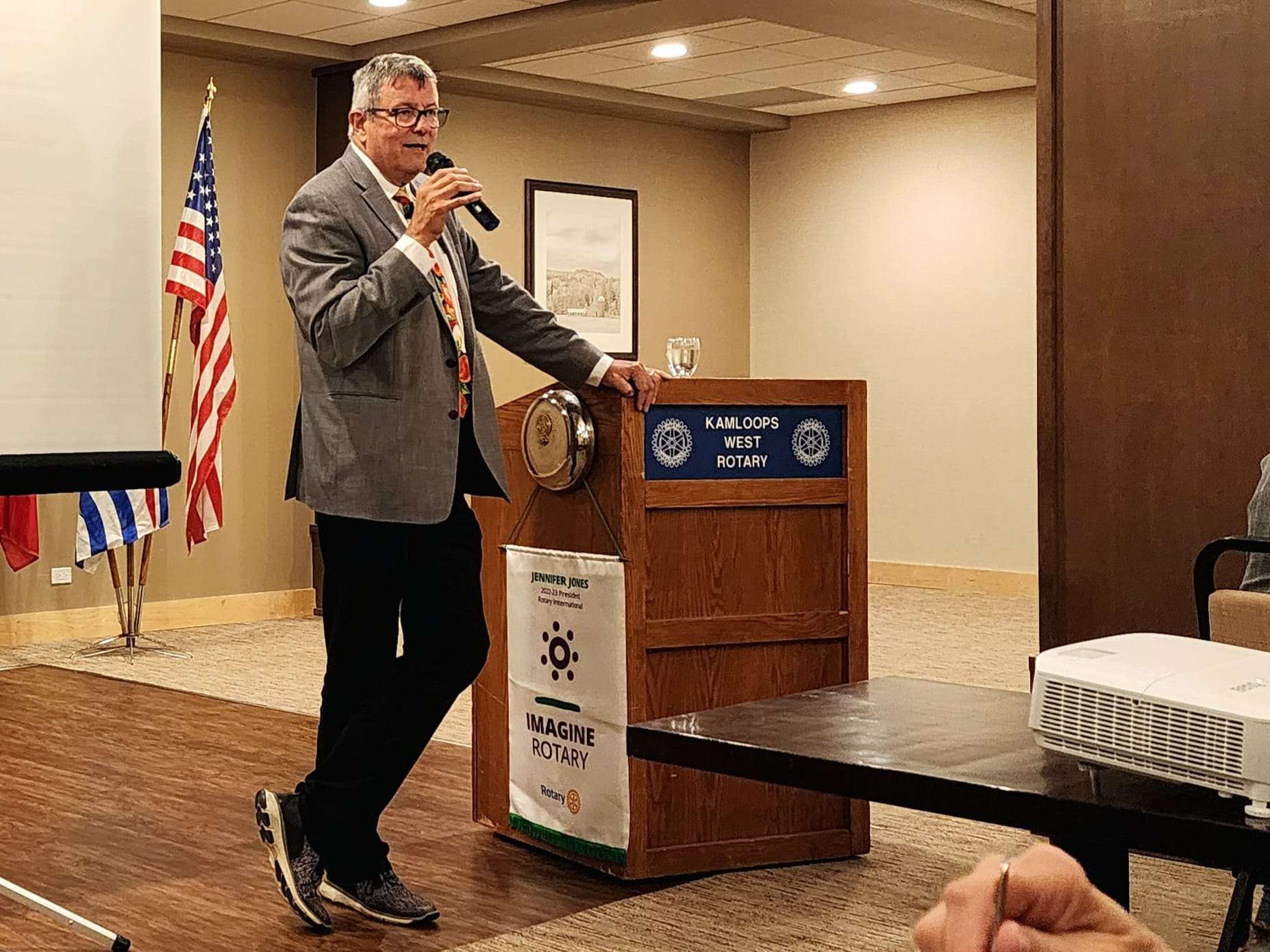 At Rotary West meeting today where... - Elect Jesse Ritcey | Facebook