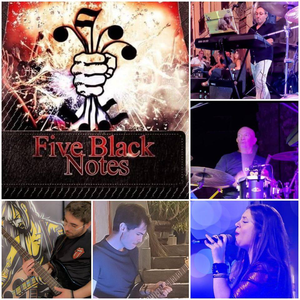 Five Black Notes band