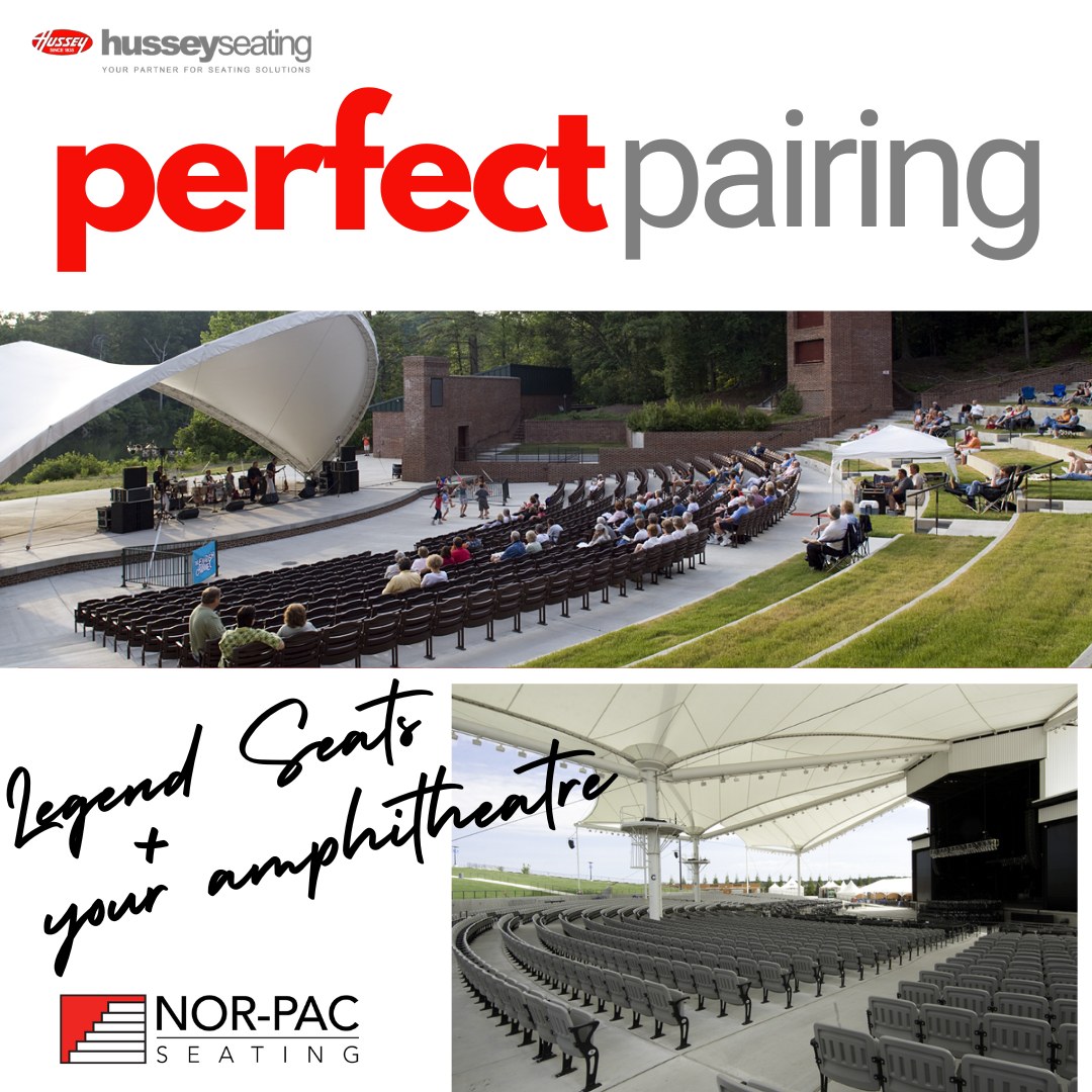 Nor-Pac Seating - The Legend seat by Hussey Seating... | Facebook