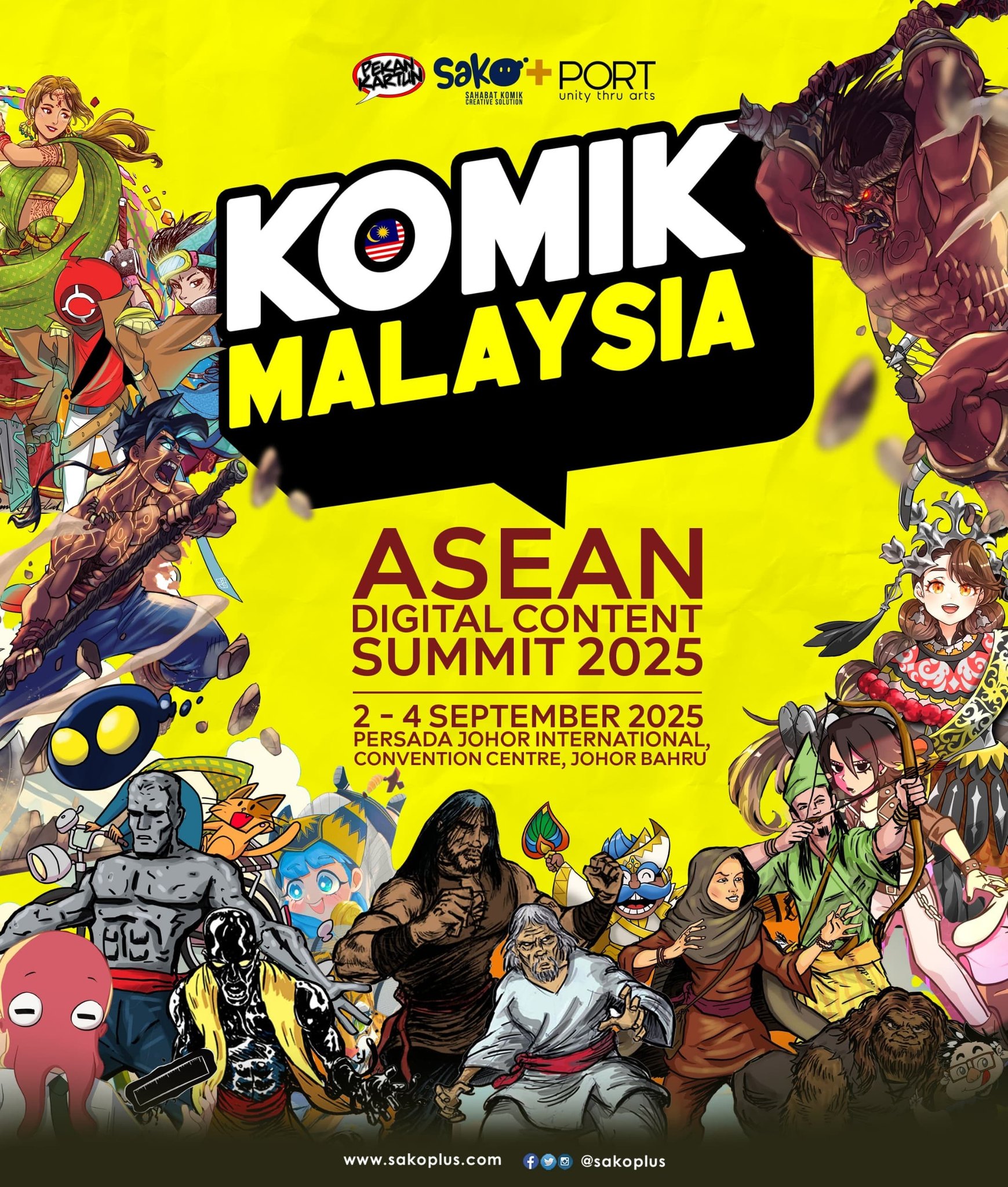 Sako - Komik Malaysia @ Asean Digital Content Summit 2025 | Persada ...