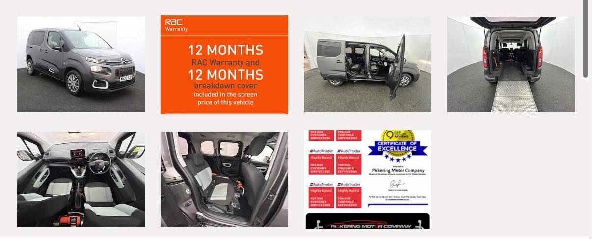 Pickering - 🤩 2020 CITROEN BERLINGO, 1.5 HDI, ONLY 18,000 MILES, FULL ...