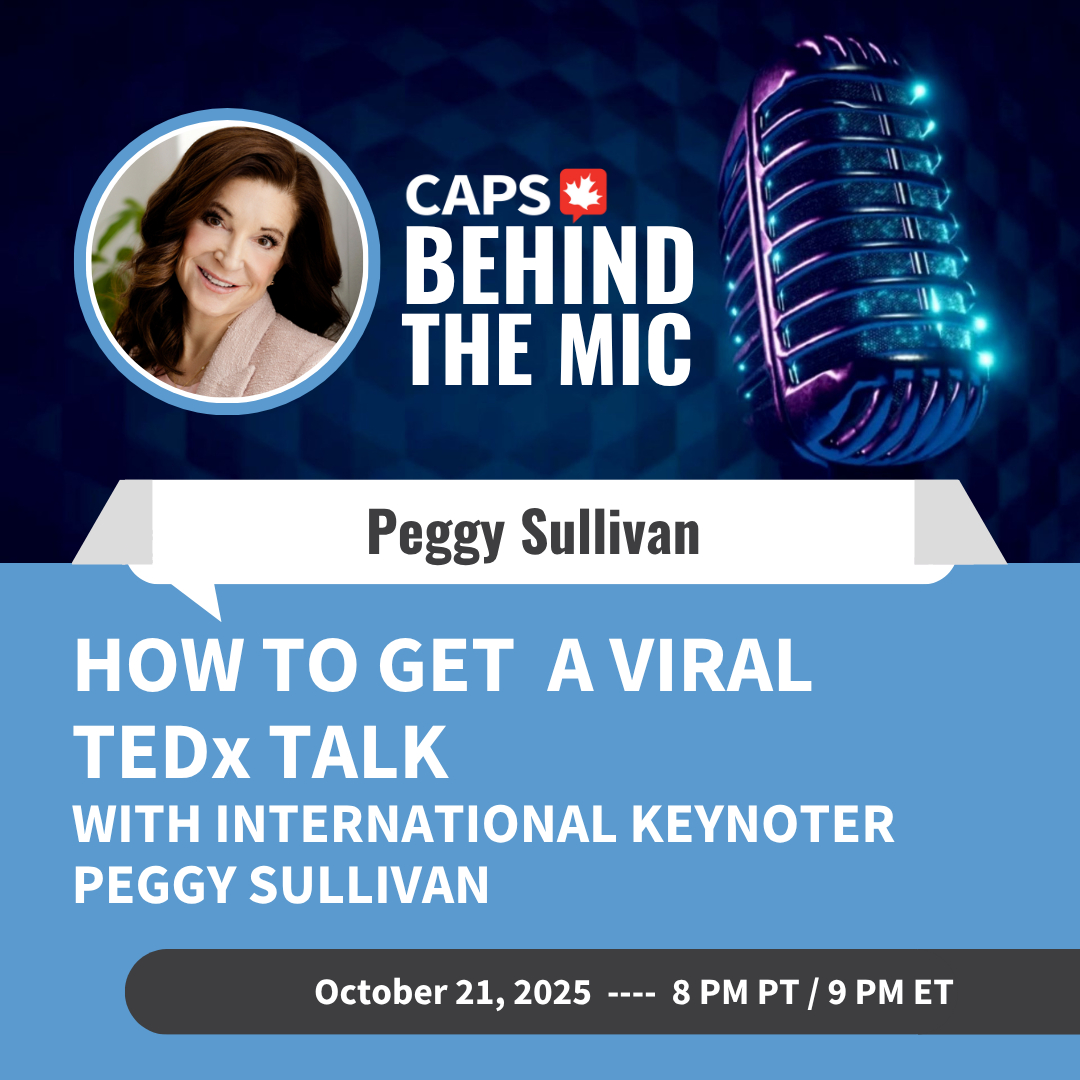 Canadian - 🎤 How to Get a Viral TEDx Talk Join us on October 21 from 8 ...