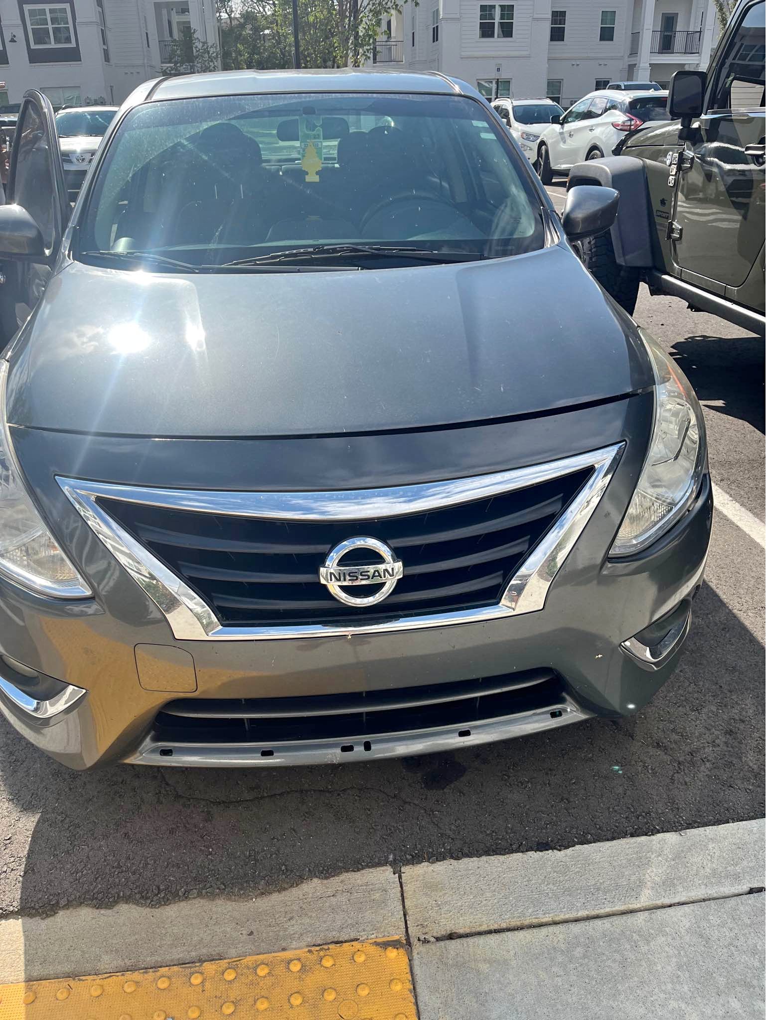Chrome Lower Grille Molding Trim For 2020-2022 Nissan Versa Sedan – Direct Replacement 62070-5EE0A