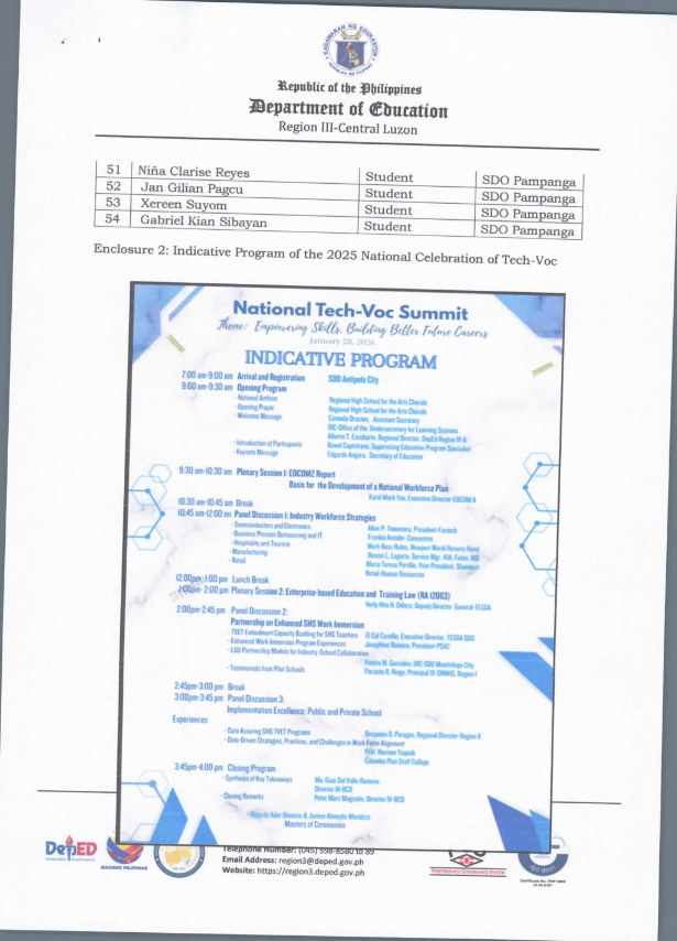 DepEd - RM NO. 023, S. 2026 PUBLIC MANAGEMENT EXECUTIVE PROGRAM FOR ...