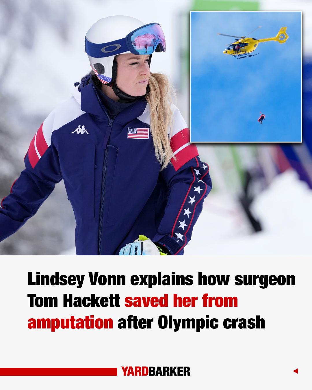 Yardbarker - ⛷️🚨 LINDSEY VONN REVEALS SHE NEARLY LOST HER LEG AFTER ...