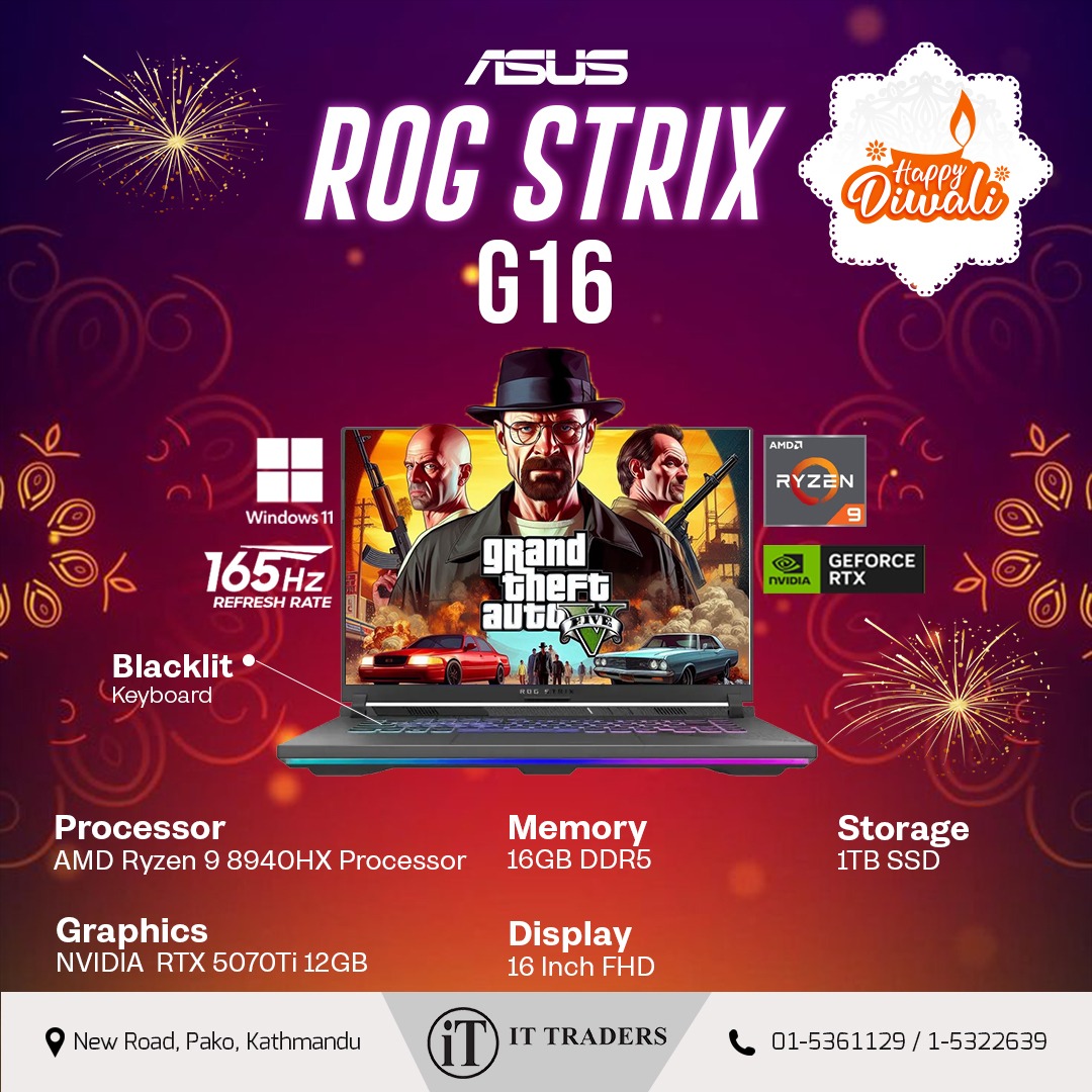 IT-Traders - Unleash next-gen dominance with the **ROG Strix G16 (2025 ...
