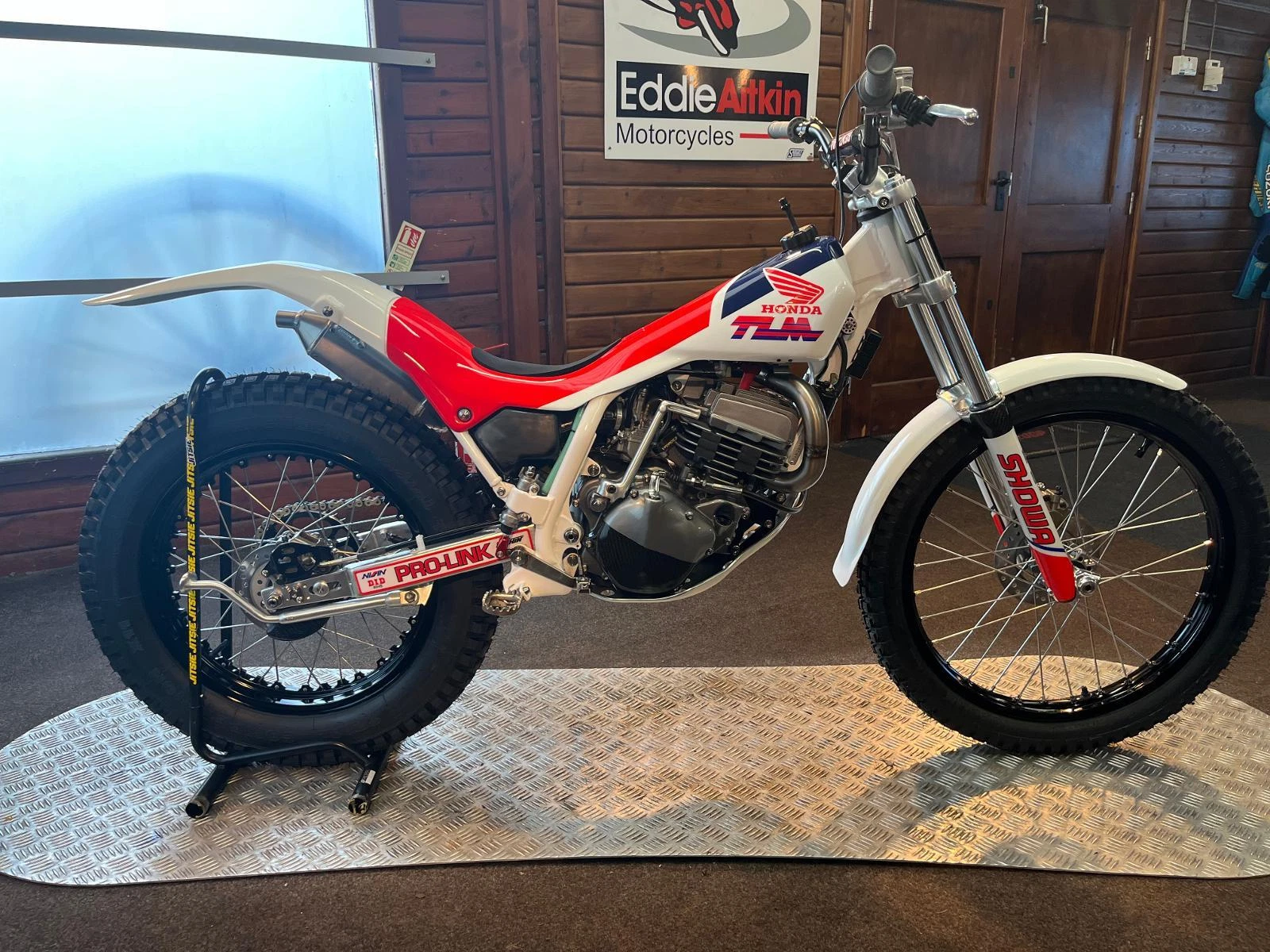 Check out this 1989 Honda TLM 260R Trials Bike in pristine