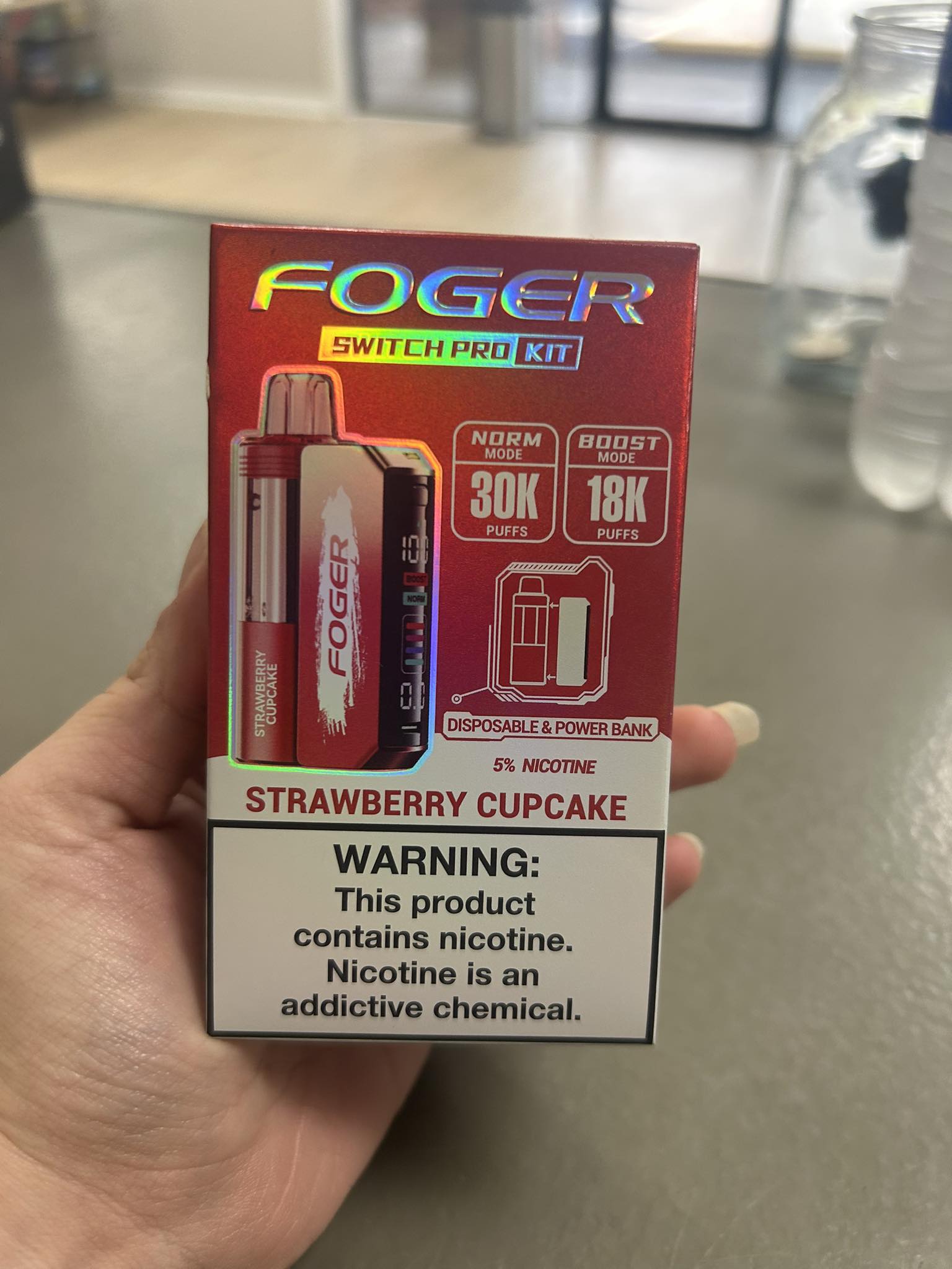 how do you pronounce foger vape Anyone who use Foger's that like the white gummy pod, want to buy it off me? I tried it and am nooot a fan of it personally. I took a couple hits Subscription Color:Weekend Watermelon ICED Foger Switch Pro Disposable