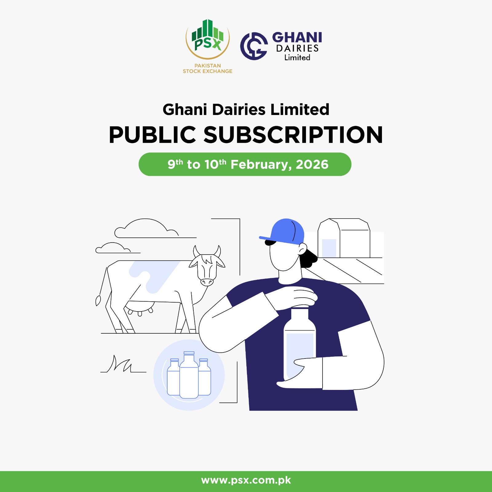 Pakistan - The public subscription for Ghani Dairies Limited opens on 9 ...