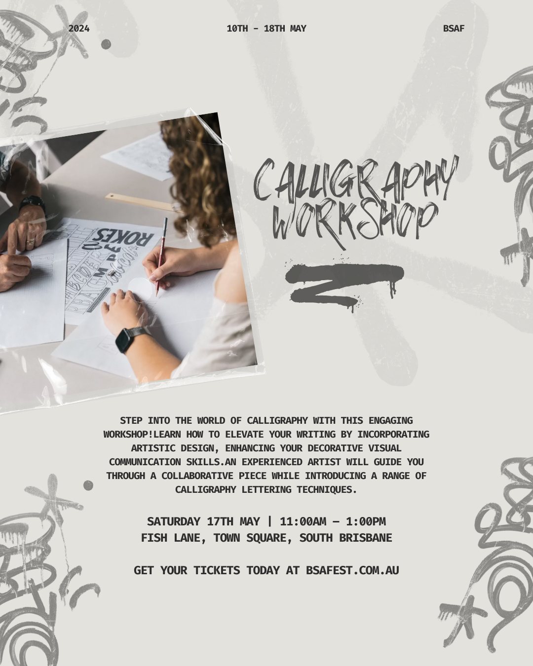 Brisbane - 🎨 Workshop: Calligraphy 🎨 Step into the world of calligraphy ...