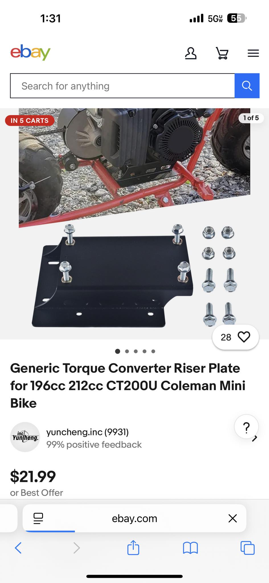 coleman 200 mini bike torque converter GREHUA Super 30 Series Kit Driver Clutch for Predator 212cc 196cc 224cc 225cc CT200U CT200U-EX BT200X Baja Massimo KT196 Go Kart Small Engine Parts : Automotive This all in one package is simple to install using common hand tools How To Install A Torque