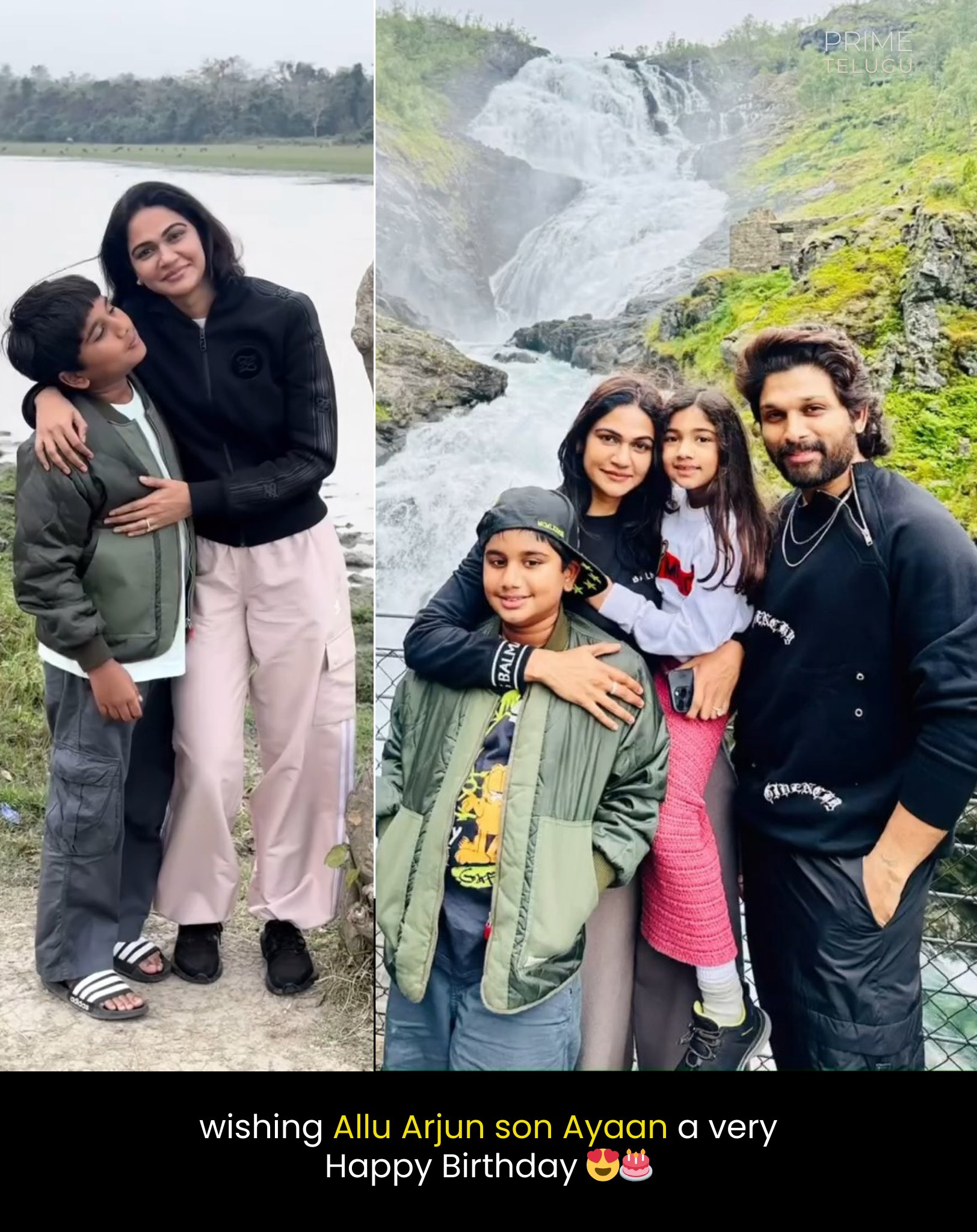 Prime Telugu - wishing Allu Arjun son Ayaan a very Happy Birthday 😍🎂 # ...