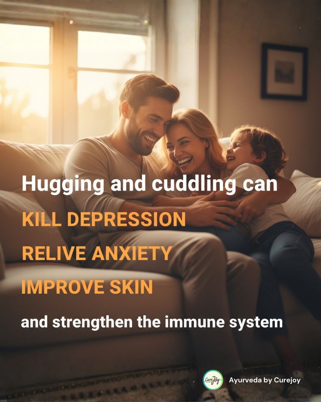 Hugging and cuddling aren’t just... - Ayurveda by Curejoy | Facebook