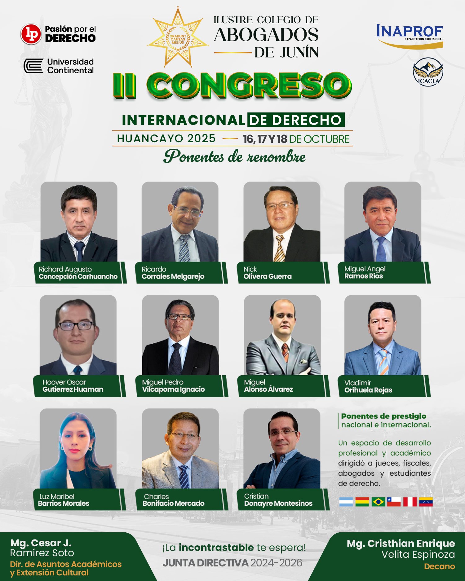 LP - ⚖📚 ¡Participa en el II Congreso Internacional de Derecho ...