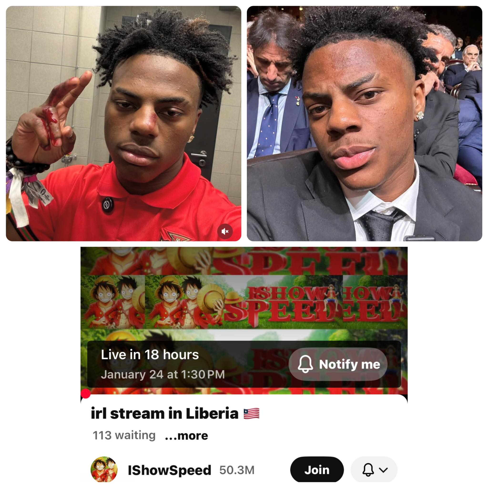 ALL - It’s Confirmed 🇱🇷 Ishowspeed has confirmed via his YouTube