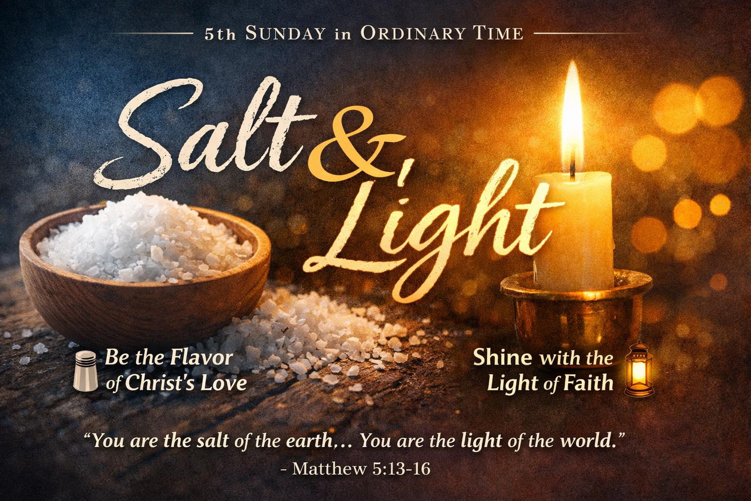 Church - 📖 Scripture Focus: We are called to be salt of the earth and ...